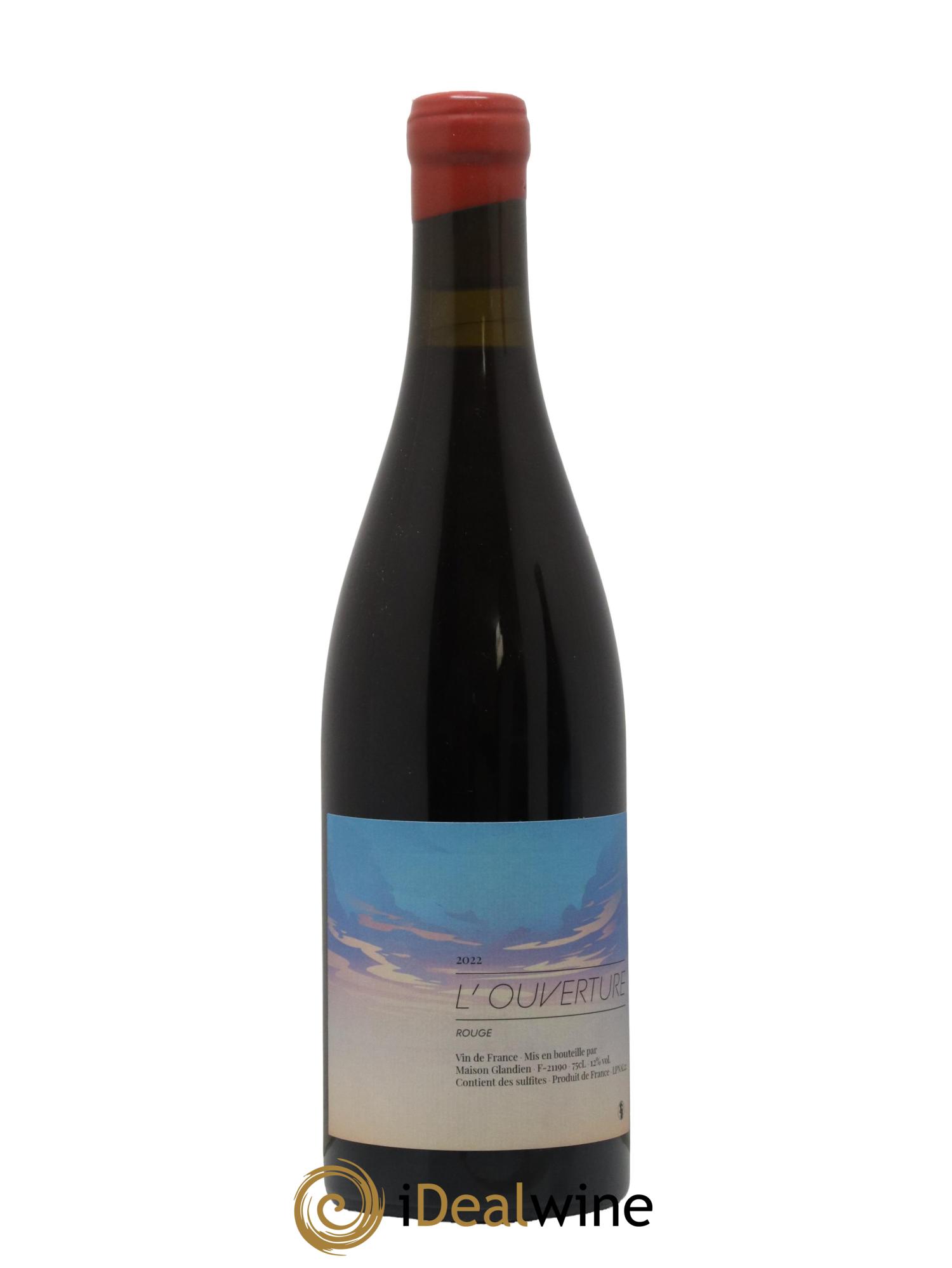 Vin de France L'Ouverture Maison Glandien 2022 - Lot de 1 bouteille - 0