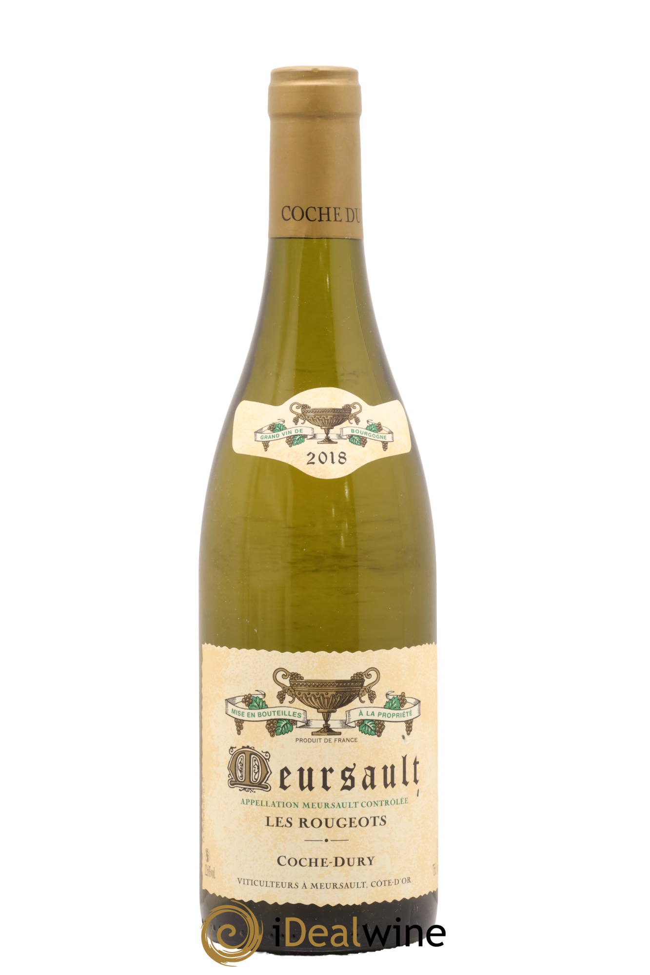 Meursault Les Rougeots Coche Dury (Domaine) 2018 - Lot de 1 bouteille - 0