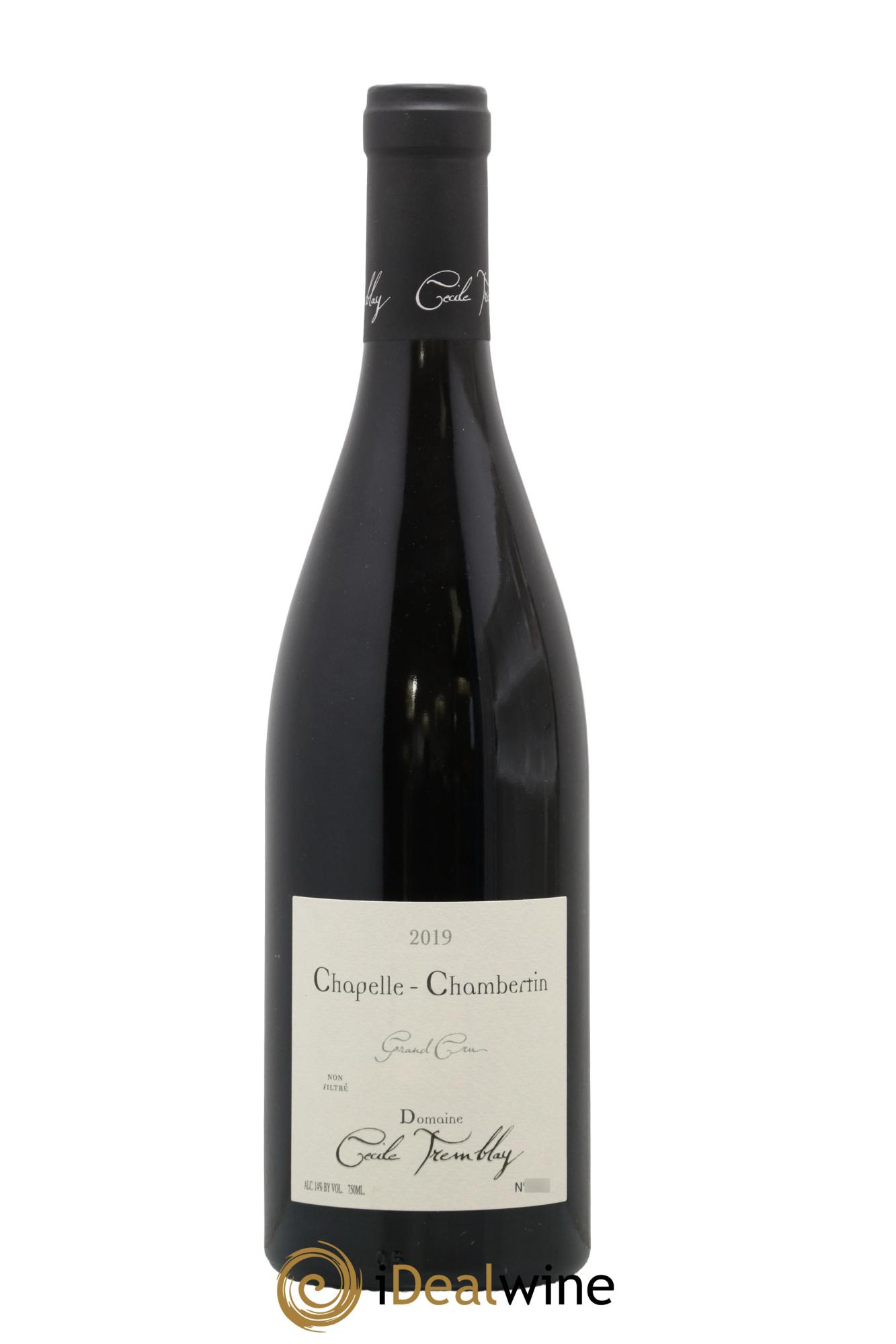 Chapelle-Chambertin Grand Cru Cécile Tremblay 2019 - Lot de 1 bouteille - 0