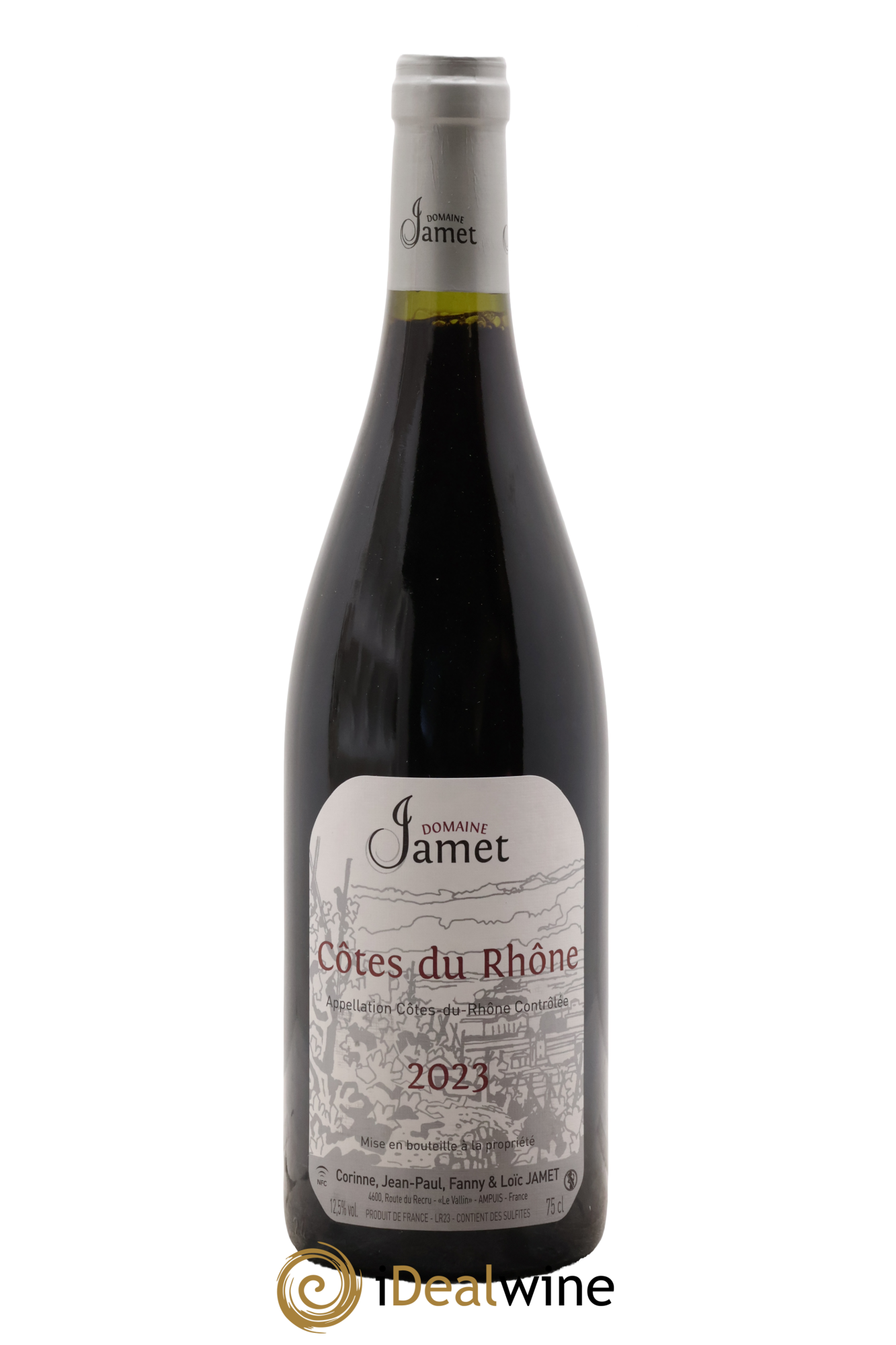 Côtes-du-Rhône Jamet (Domaine) 2023 - Lot of 1 bottle - 0