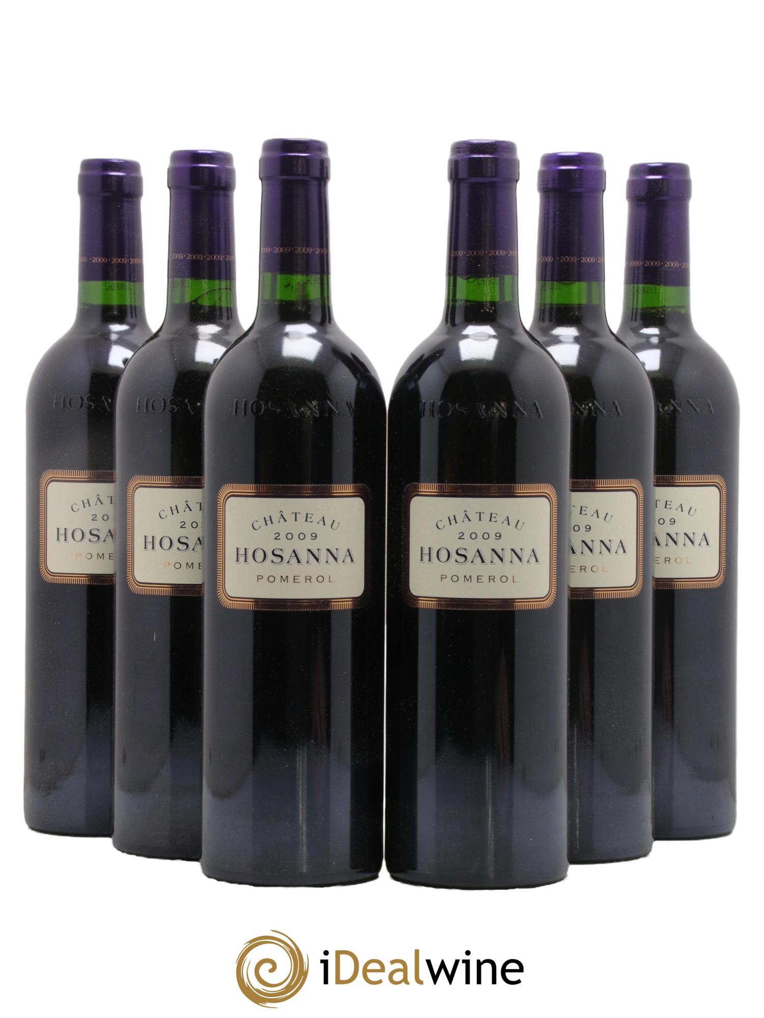 Château Hosanna 2009 - Lotto di 6 bottiglie - 0