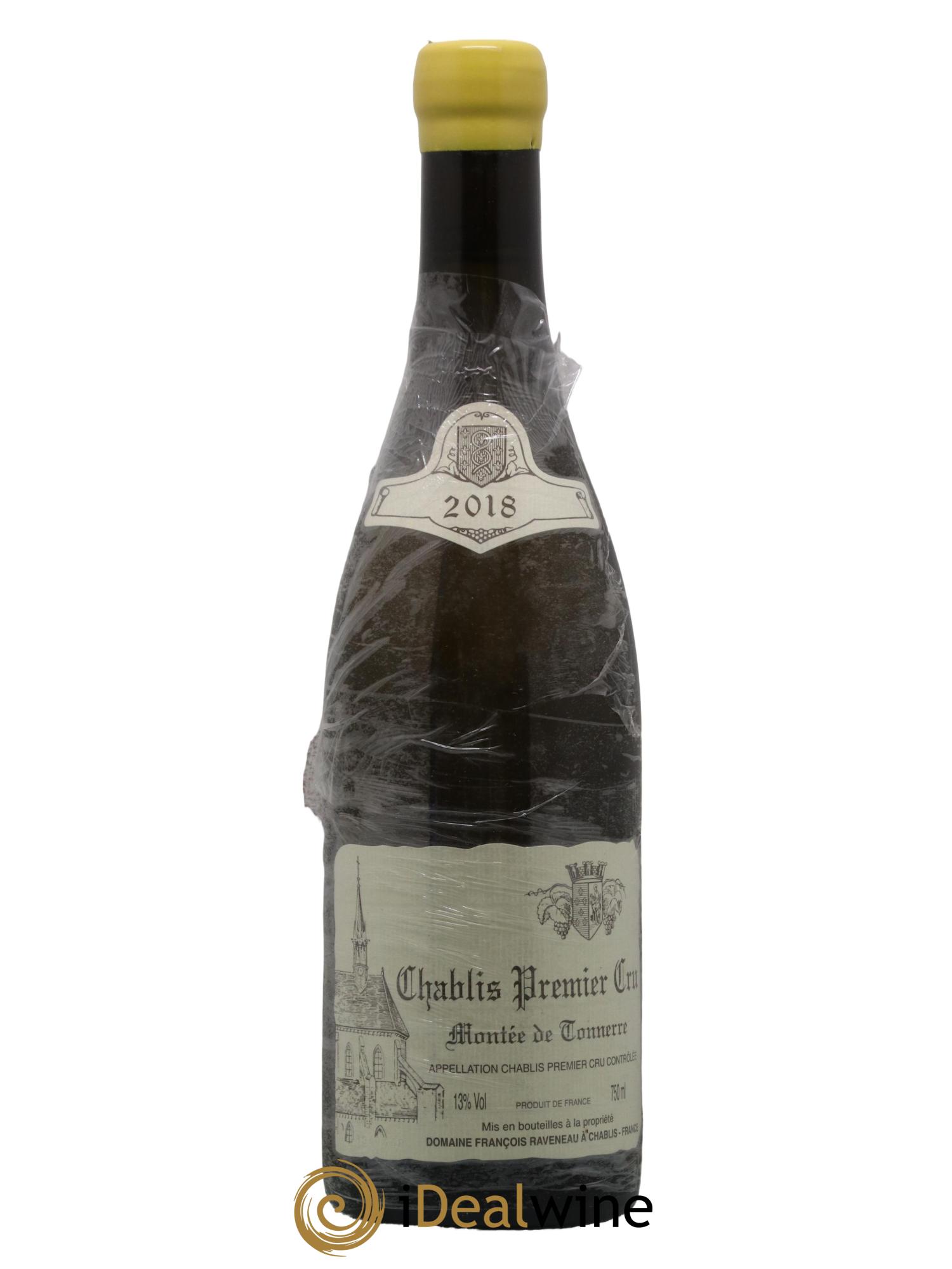 Chablis 1er Cru Montée de Tonnerre Raveneau (Domaine) 2018 - Lot de 1 bouteille - 0