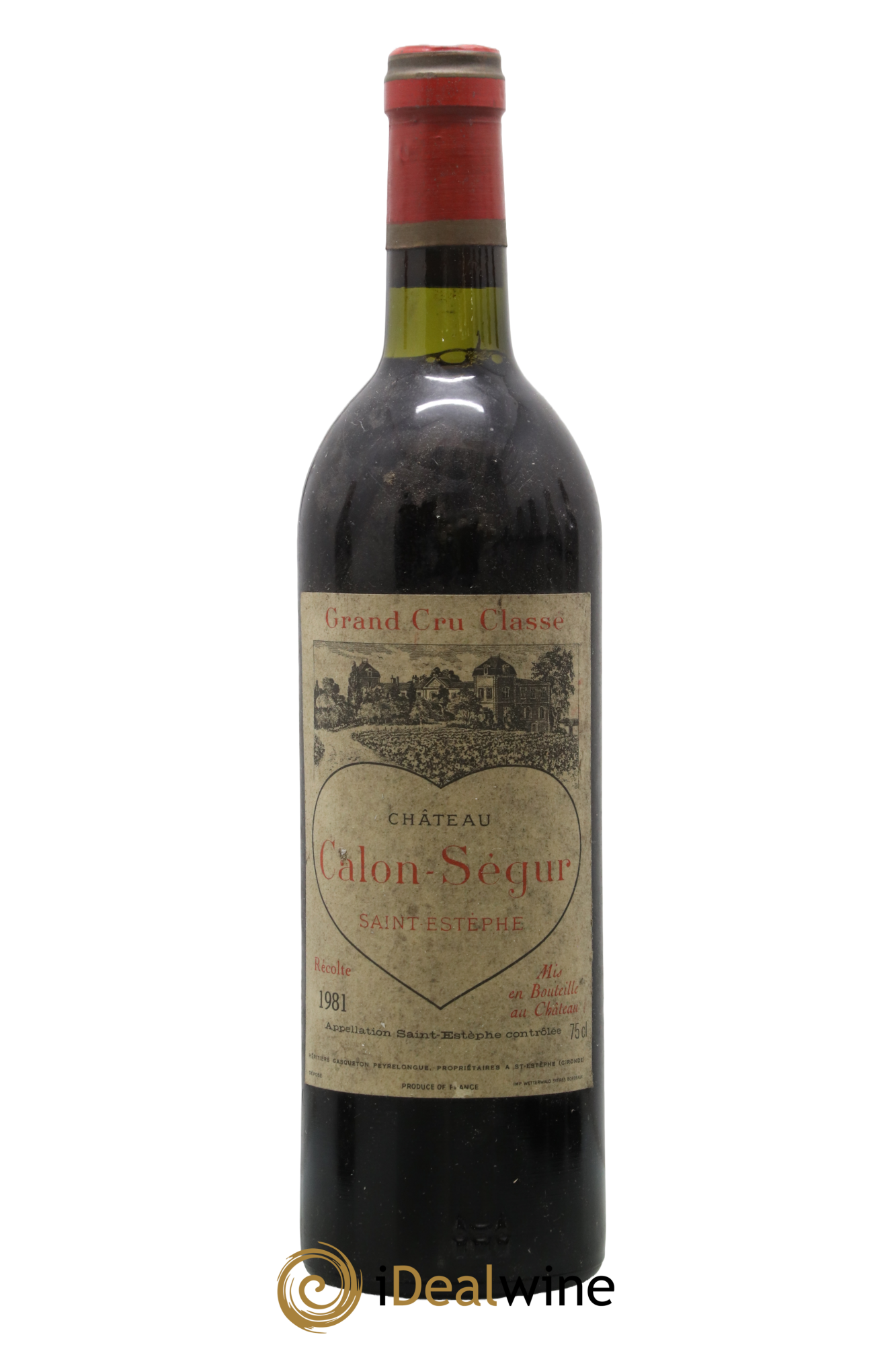 Château Calon Ségur 3ème Grand Cru Classé 1981 - Lot of 1 bottle - 0