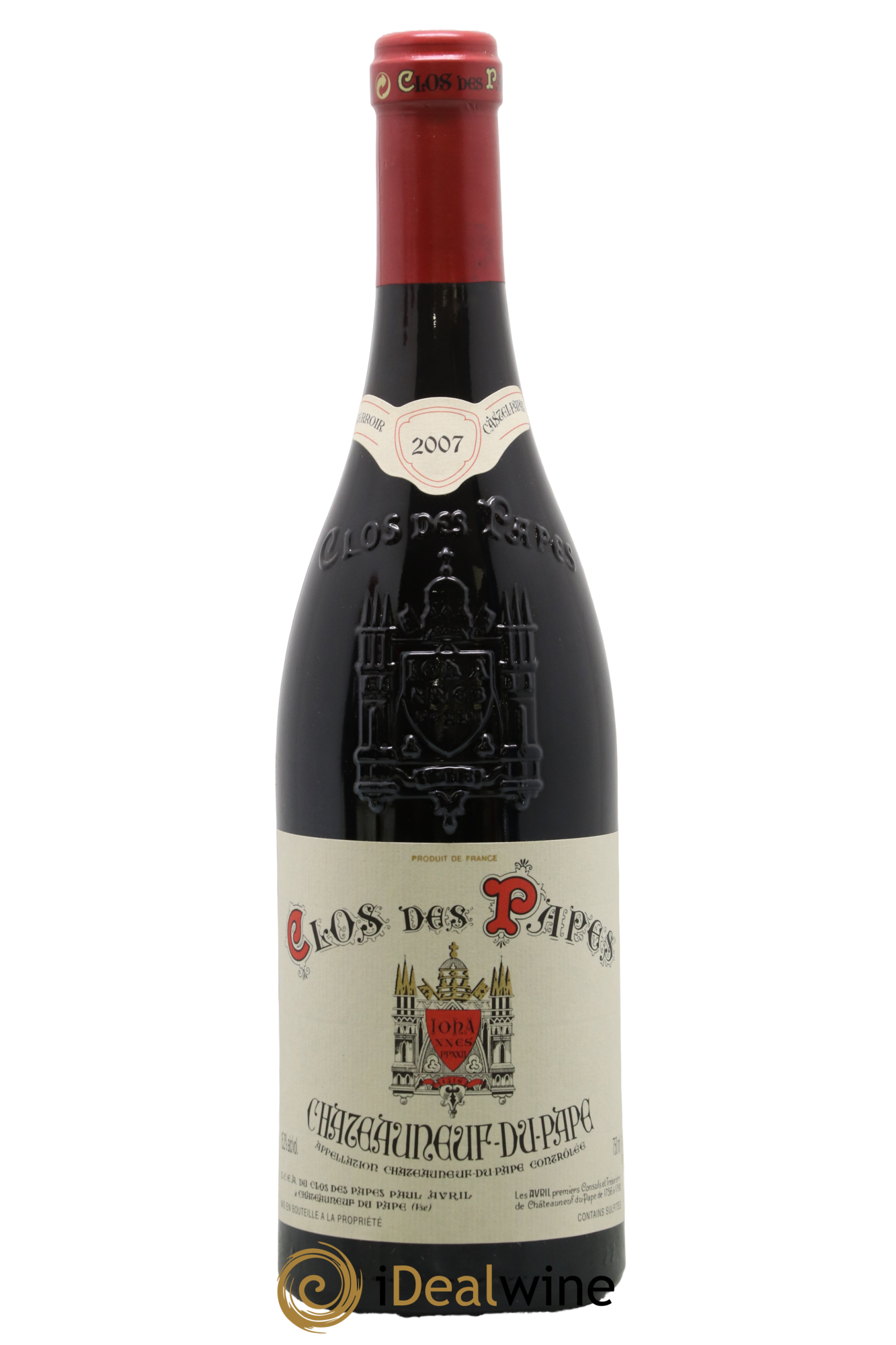 Châteauneuf-du-Pape Clos des Papes - Paul Avril 2007 - Lot of 1 bottle - 0
