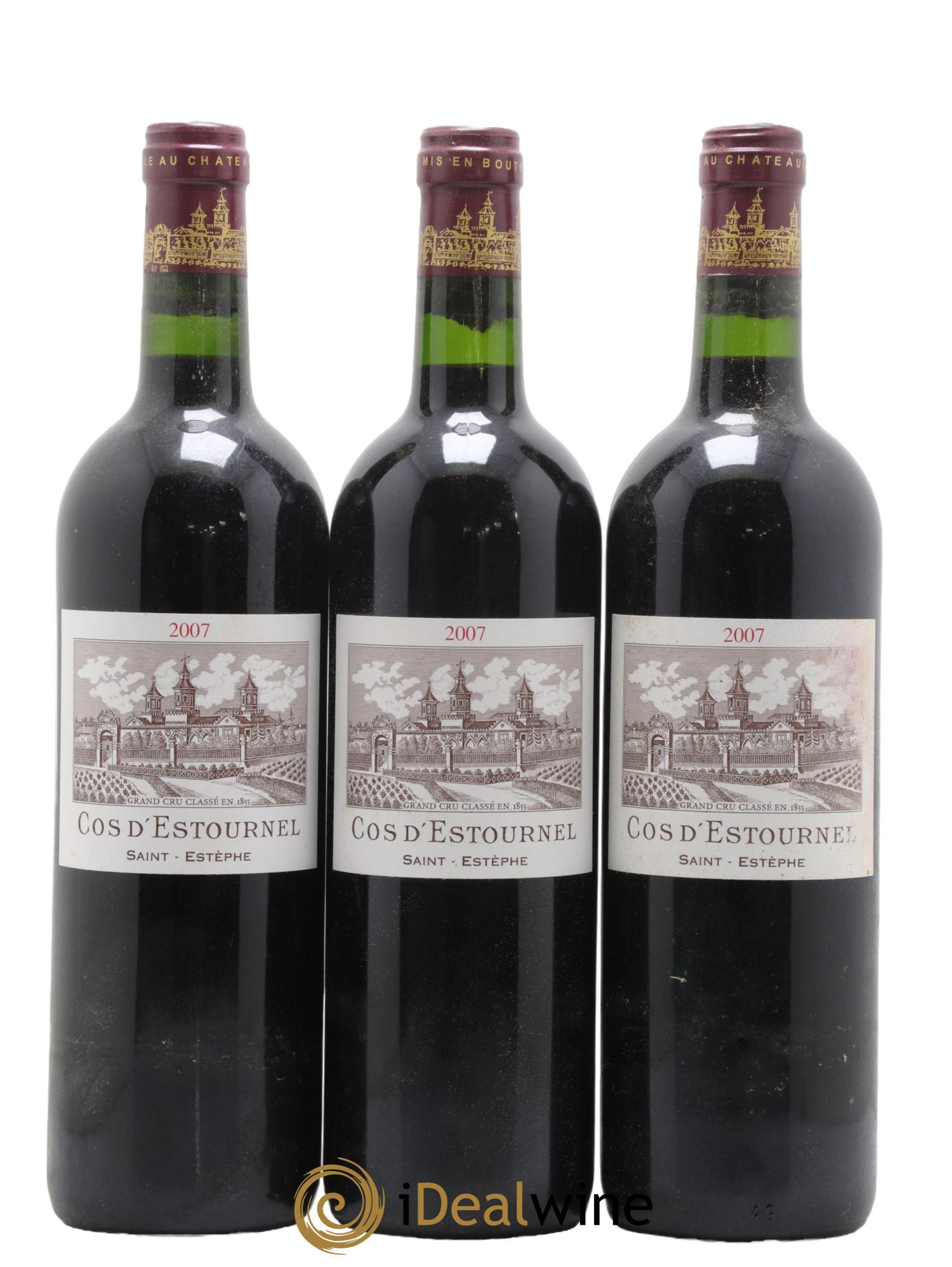 Cos d'Estournel 2ème Grand Cru Classé 2007 - Lotto di 12 bottiglie - 4