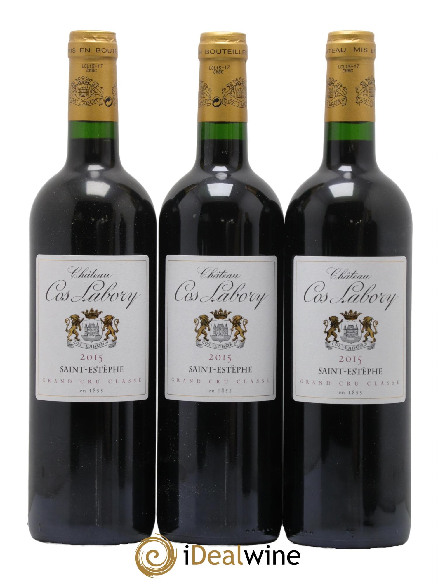 Château Cos Labory 5ème Grand Cru Classé  2015 - Lotto di 6 bottiglie - 2