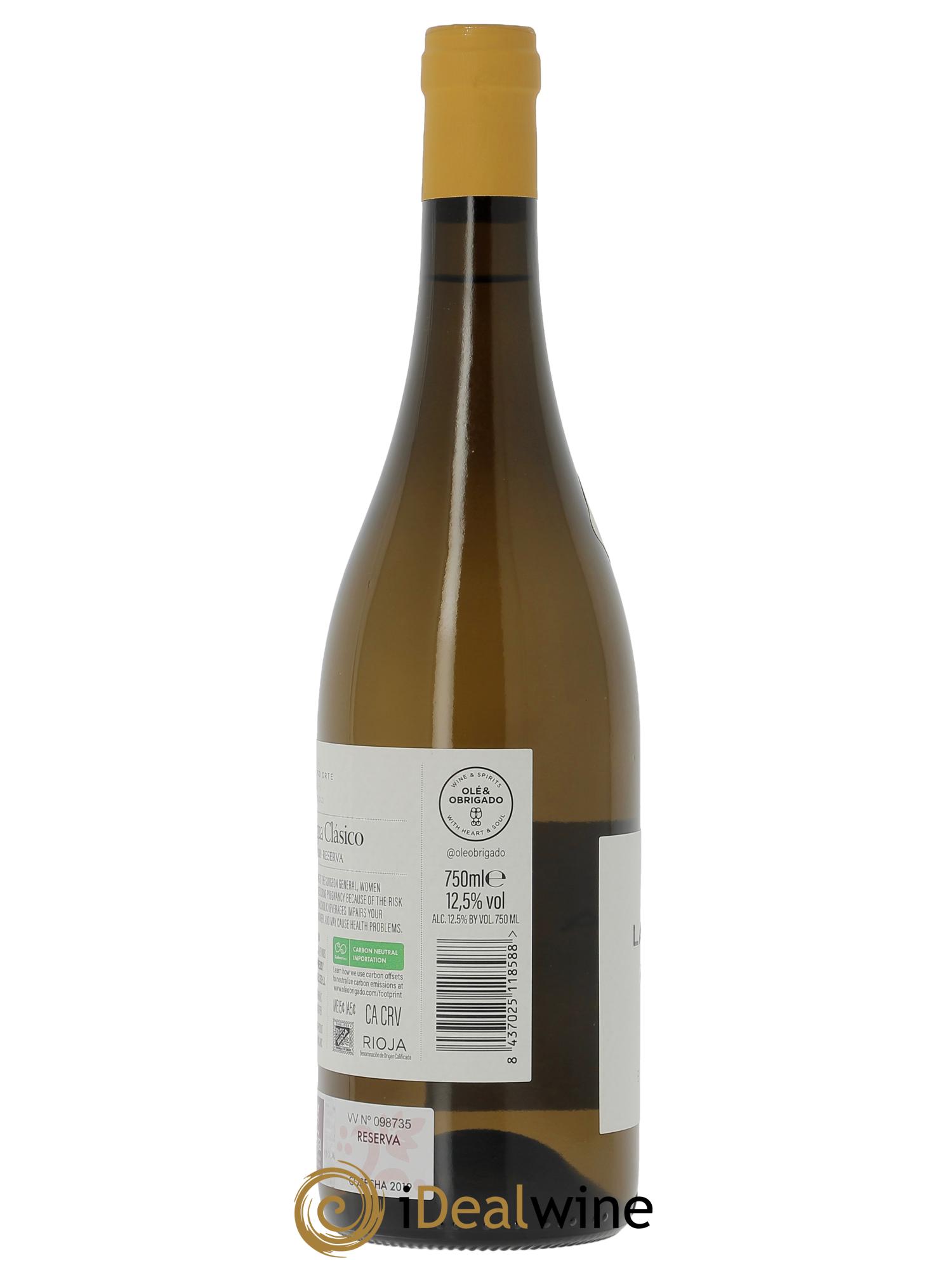 Rioja DOCa La Antigua Clásico Riserva Alberto Orte  2019 - Lot of 1 bottle - 2