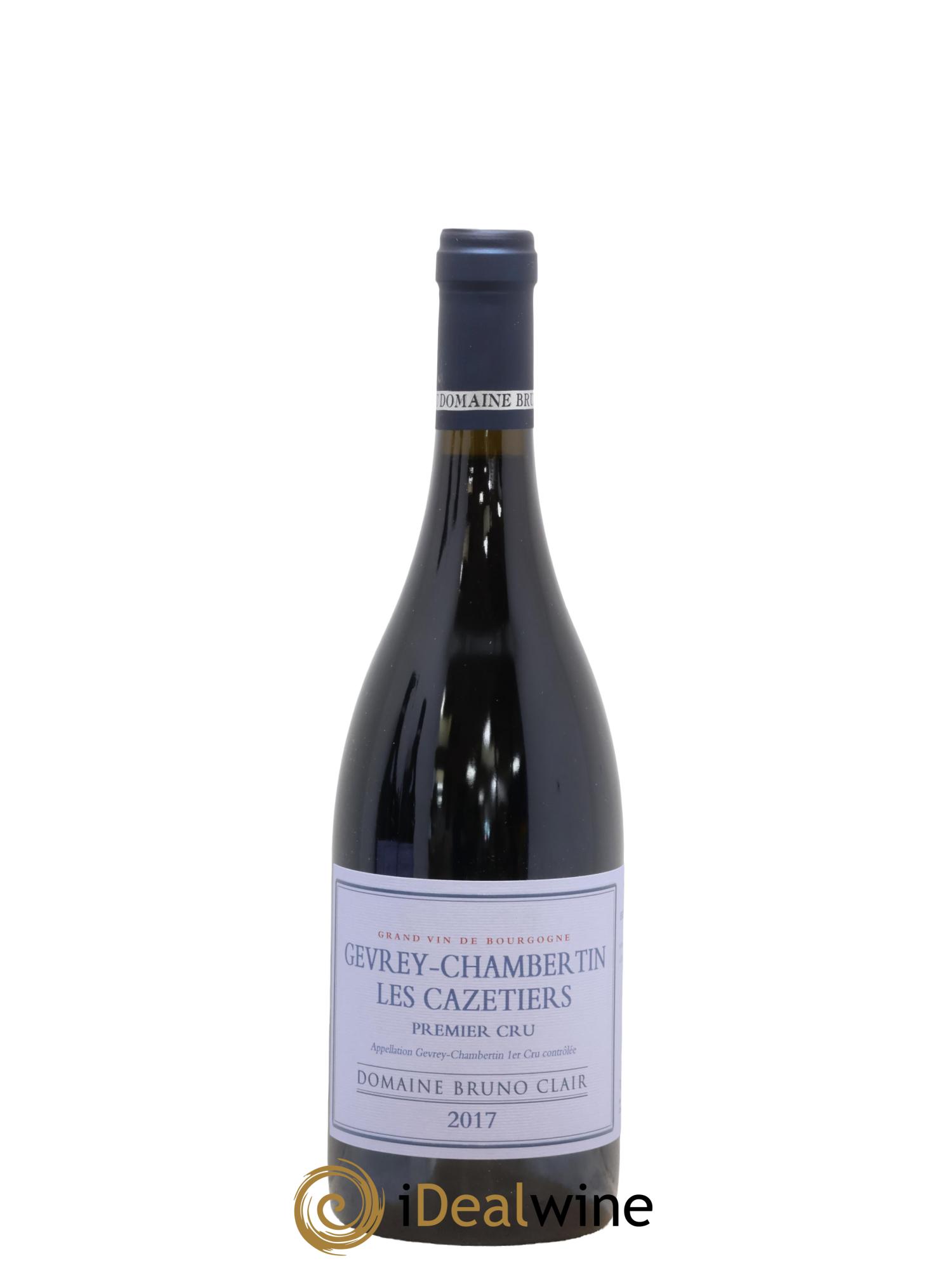 Gevrey-Chambertin 1er Cru Les Cazetiers Bruno Clair (Domaine) 2017 - Lot of 1 bottle - 0