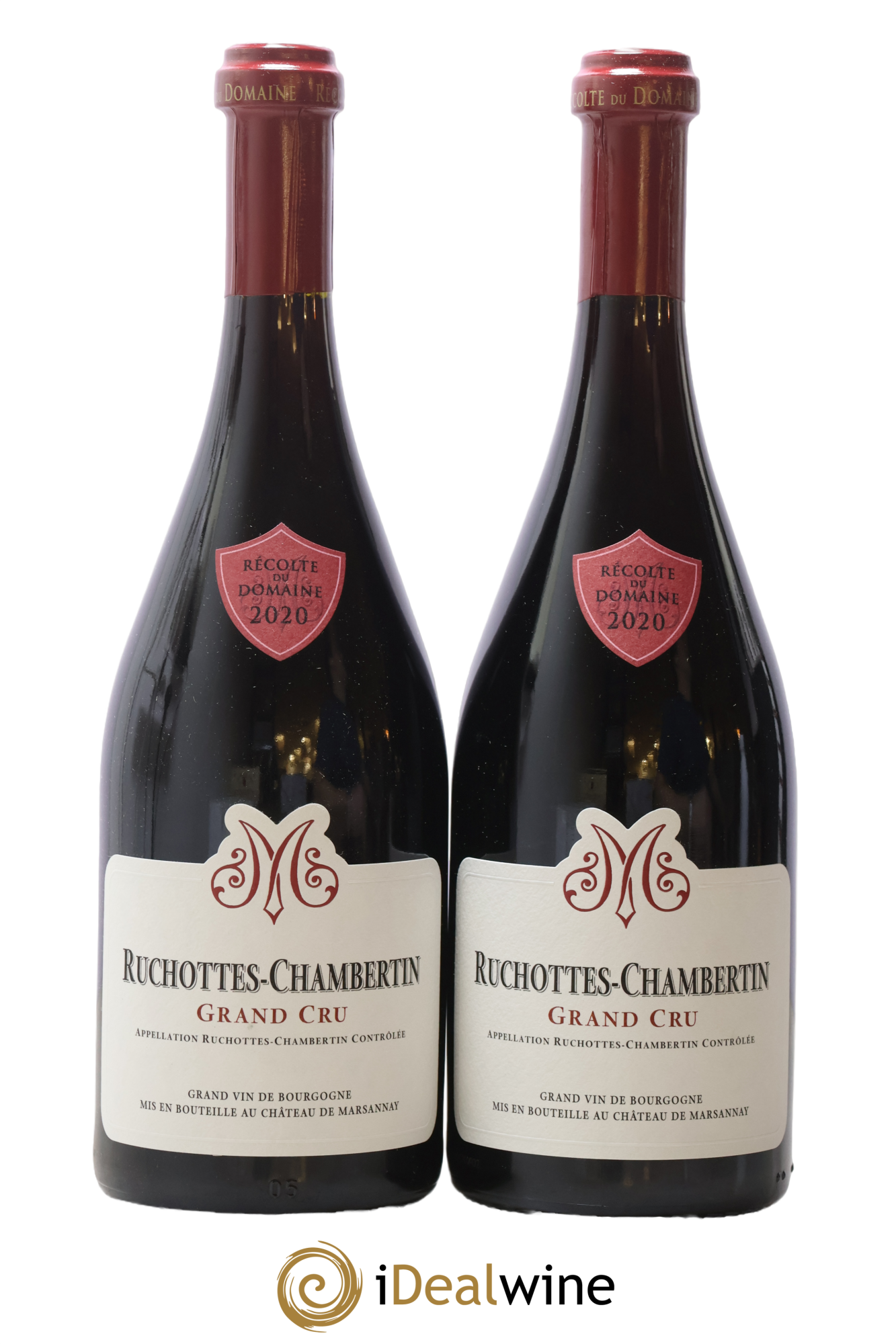 Ruchottes-Chambertin Grand Cru Château De Marsannay 2020 - Lot de 2 bouteilles - 0
