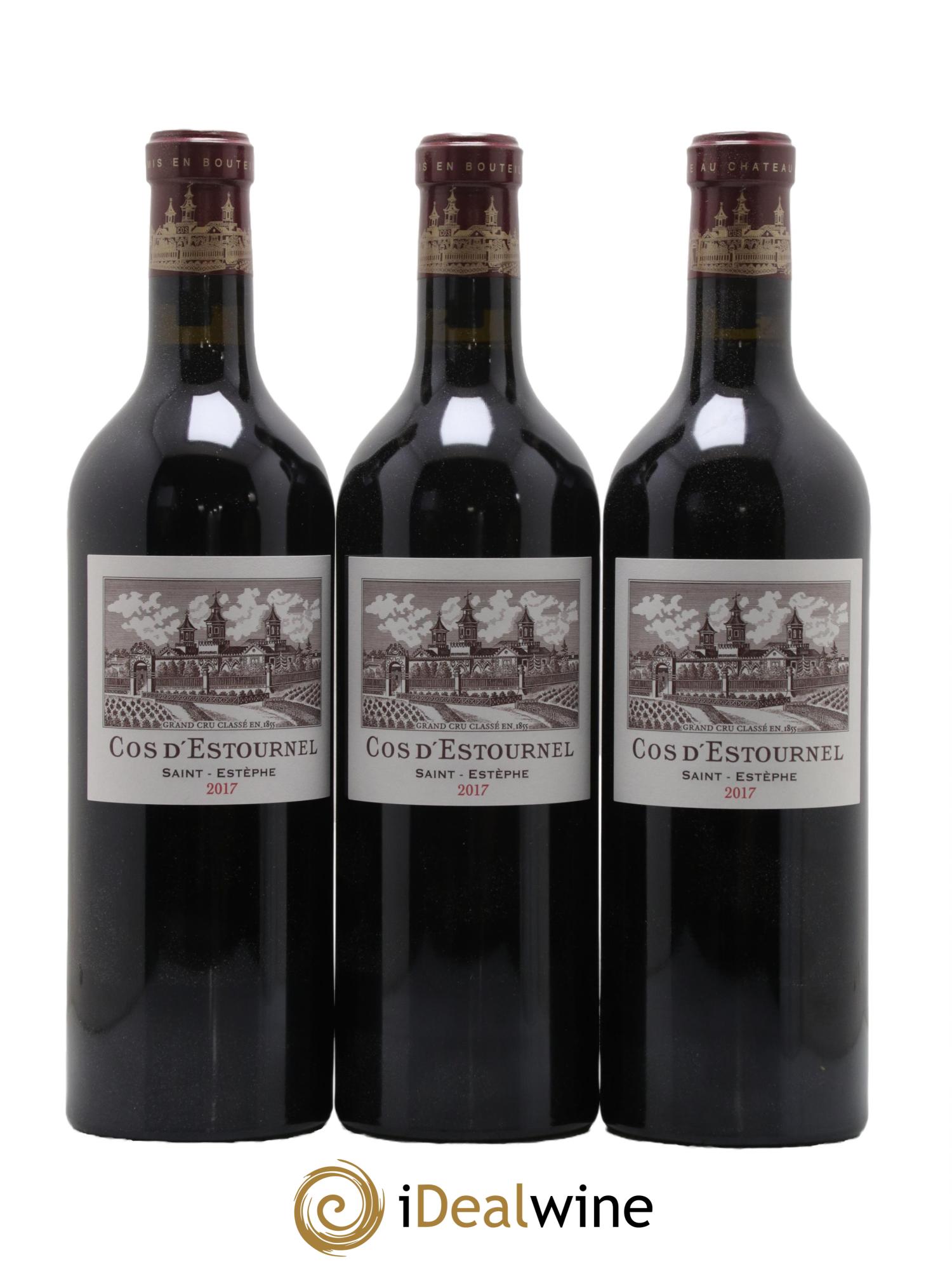 Cos d'Estournel 2ème Grand Cru Classé 2017 - Lot de 3 bouteilles - 0