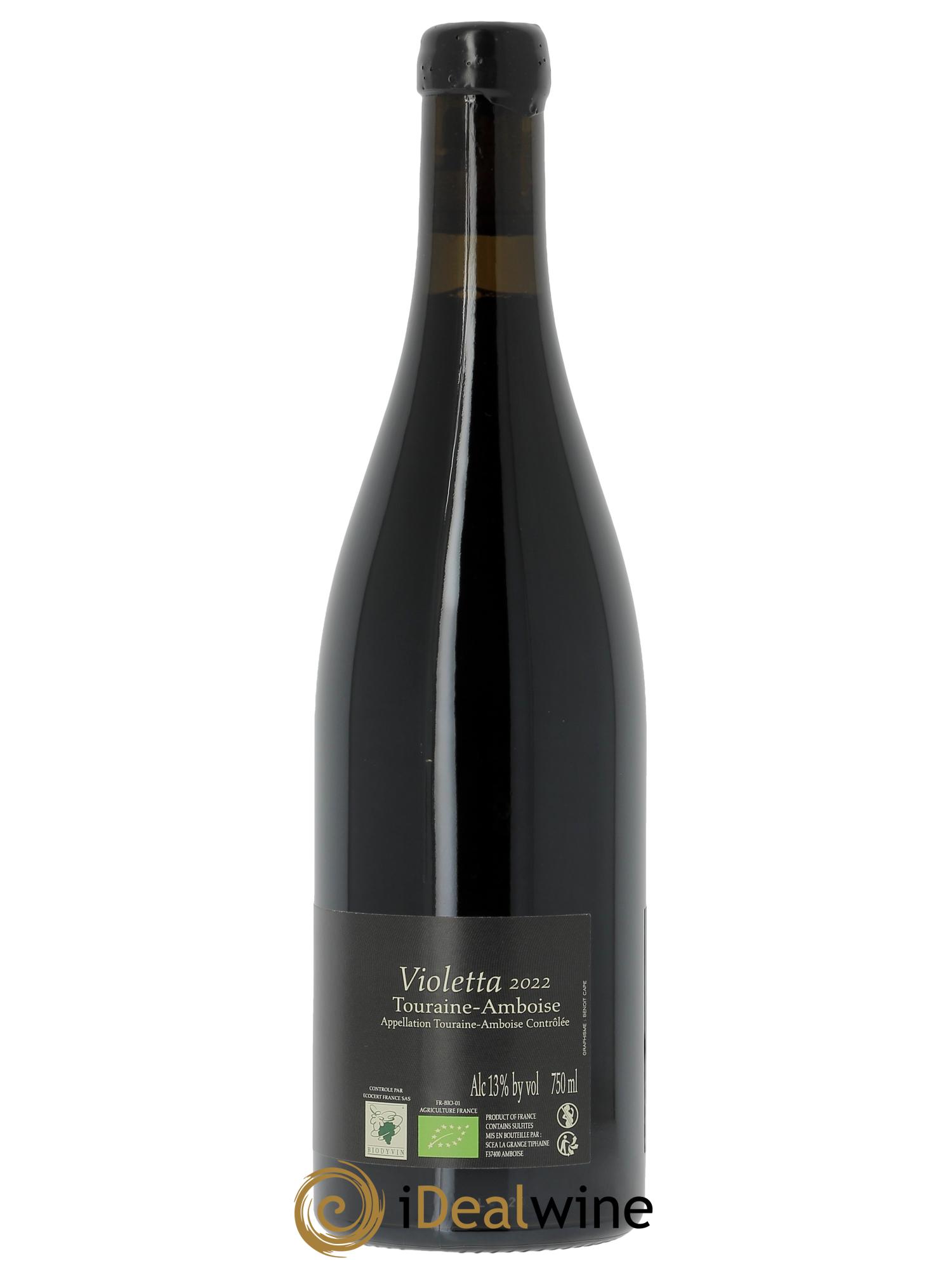 Touraine-Amboise Violetta La Grange Tiphaine  2022 - Posten von 1 Flasche - 1