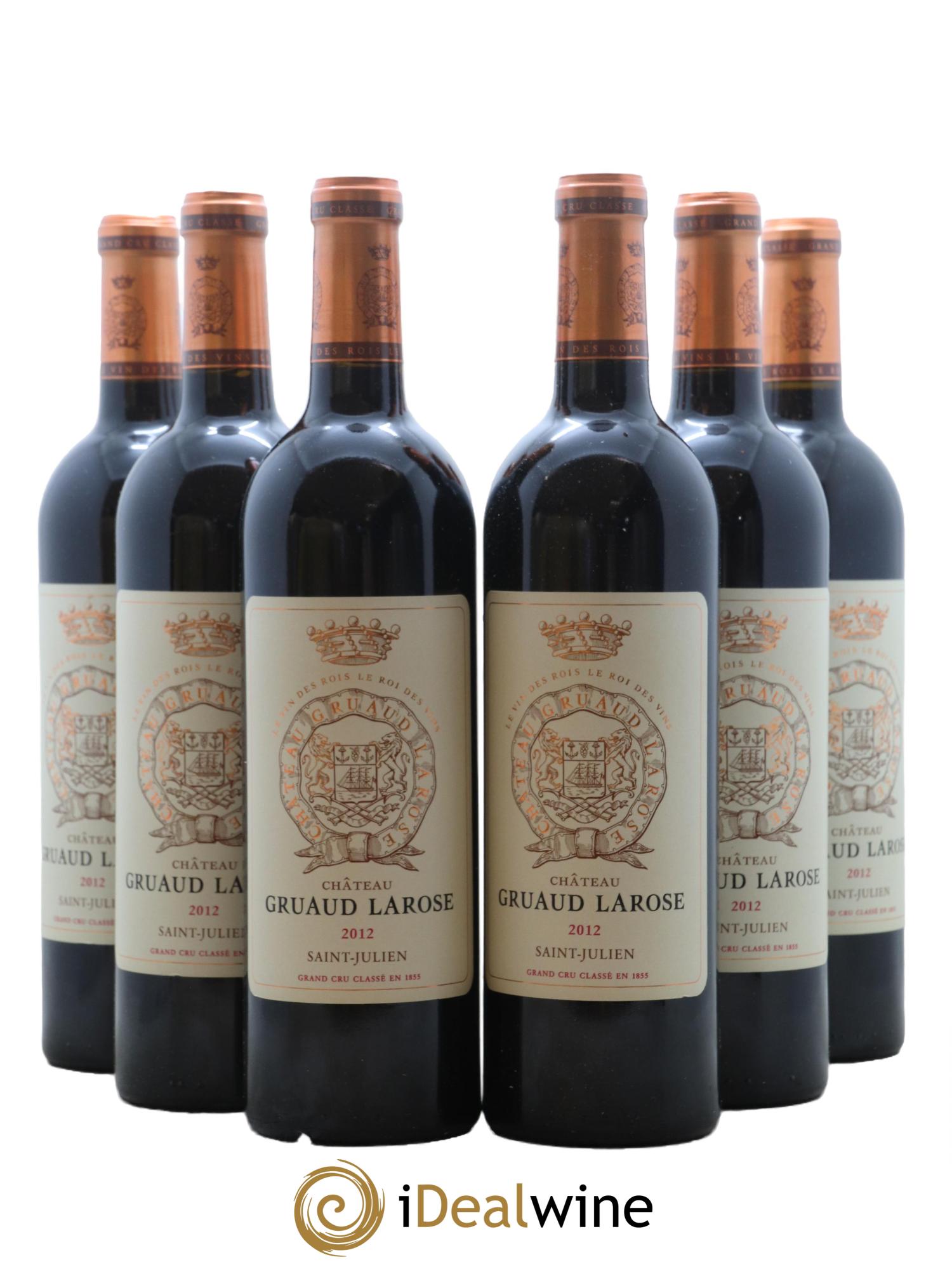 Château Gruaud Larose 2ème Grand Cru Classé 2012 - Lot de 6 bouteilles - 0