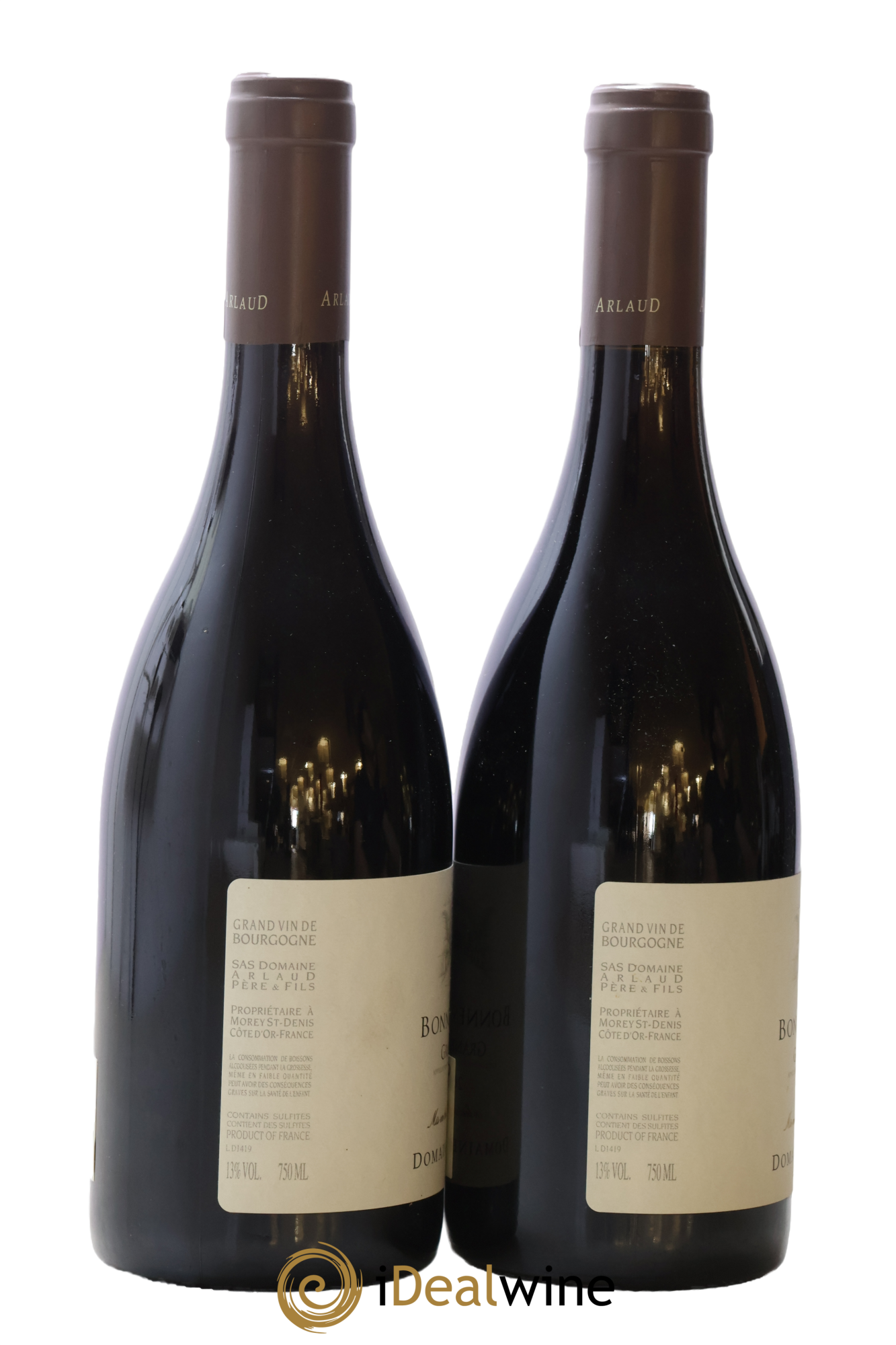 Bonnes-Mares Grand Cru Arlaud 2014 - Lot de 2 bouteilles - 1