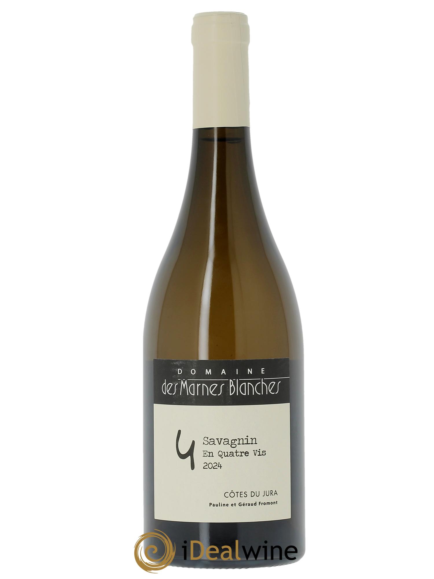 Côtes du Jura En Quatre Vis Savagnin Marnes Blanches (Domaine des)  2024 - Lot de 1 bouteille - 0
