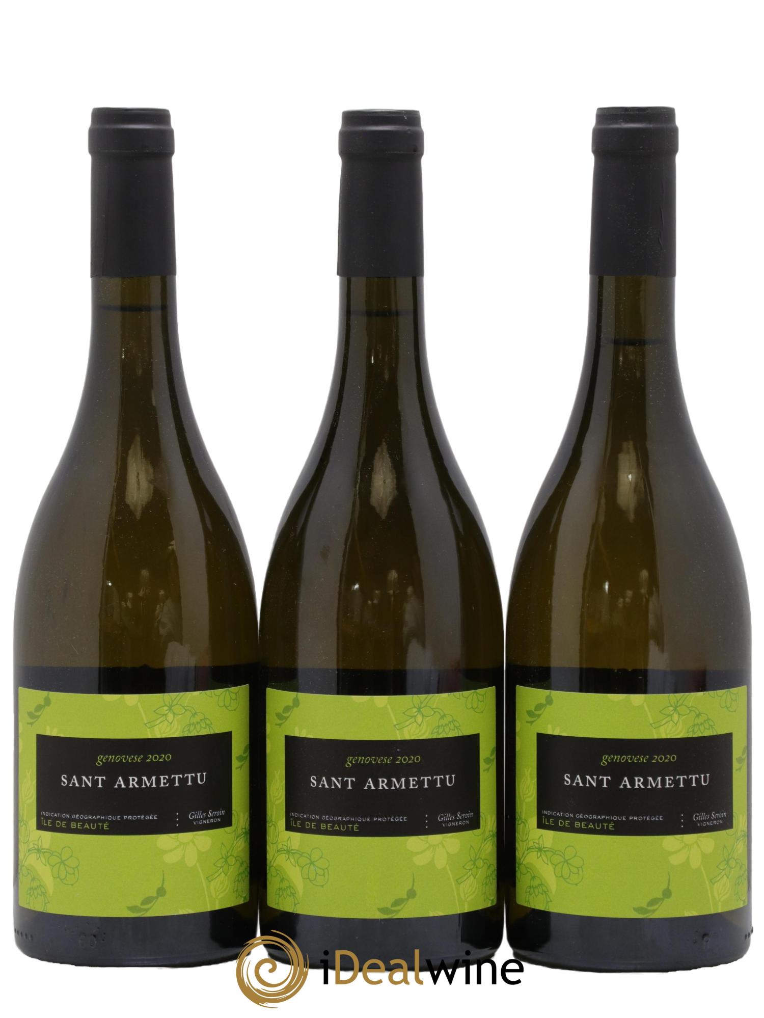 IGP Ile de Beauté Genovese Sant Armettu (Domaine) 2020 - Posten von 3 Flaschen - 0