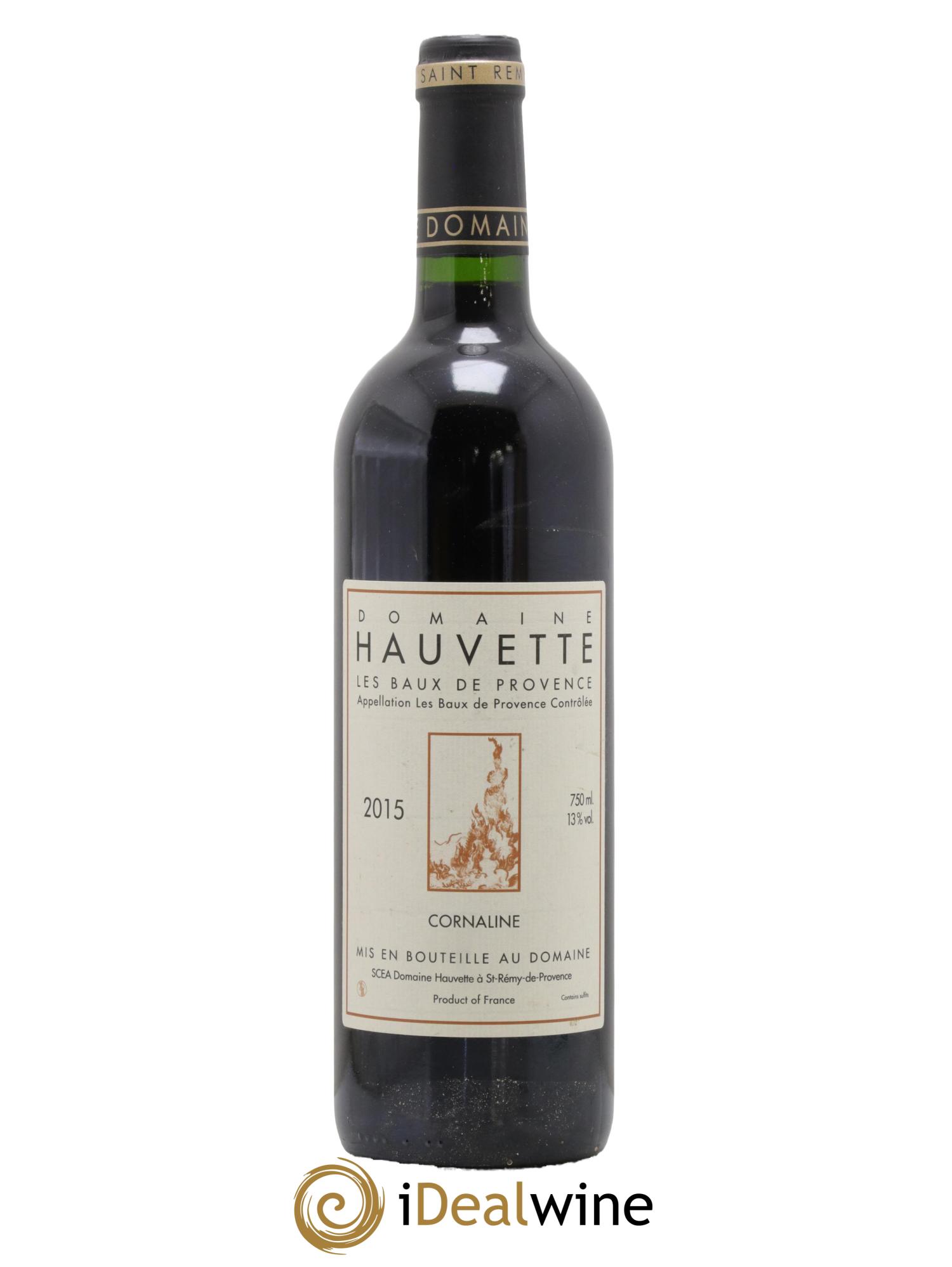 Baux de Provence Cornaline Hauvette (Domaine) 2015 - Lot de 1 bouteille - 0