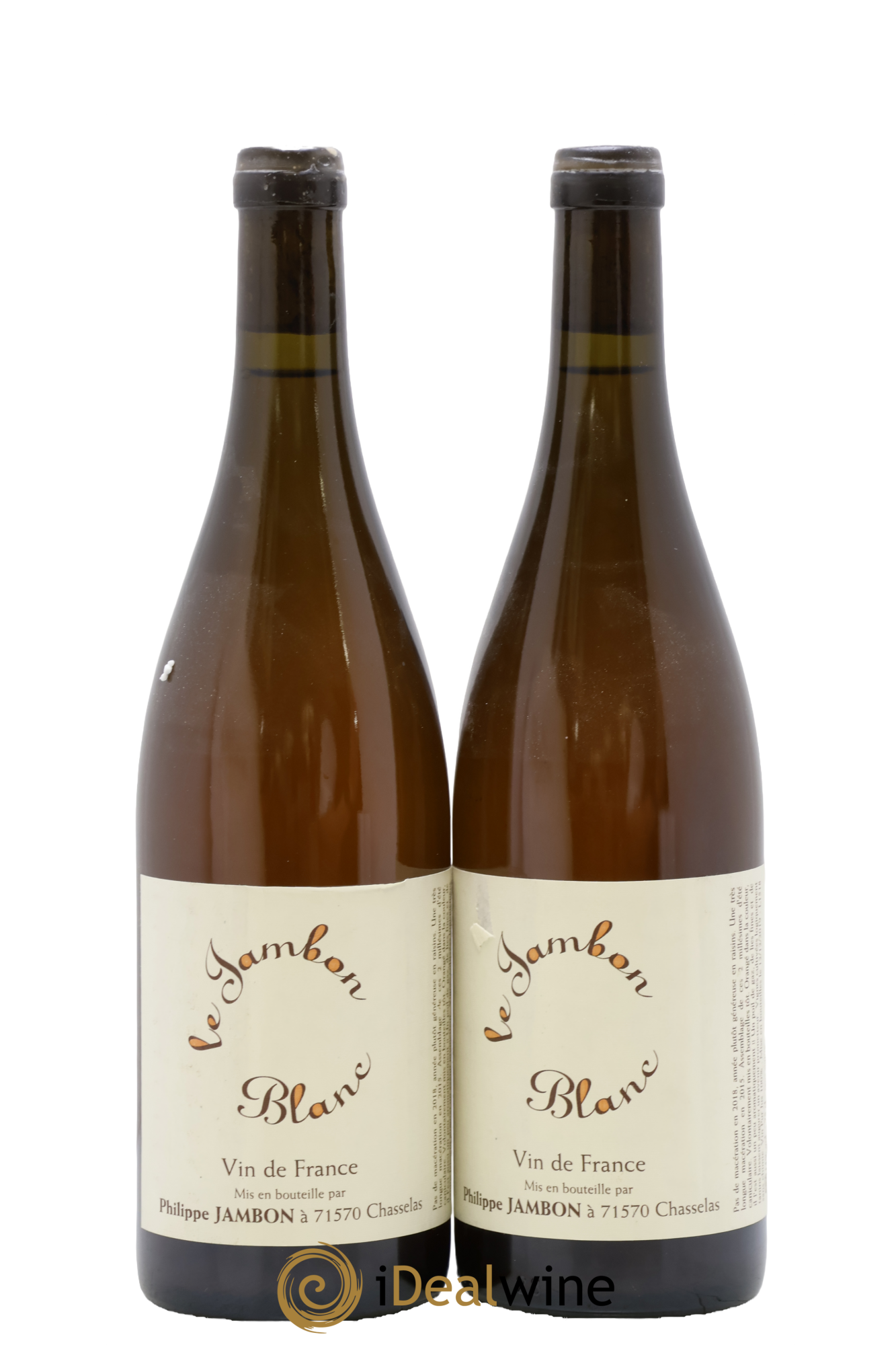 Vin de France Le Jambon Blanc Philippe Jambon 2018 - Lot de 2 bouteilles - 0