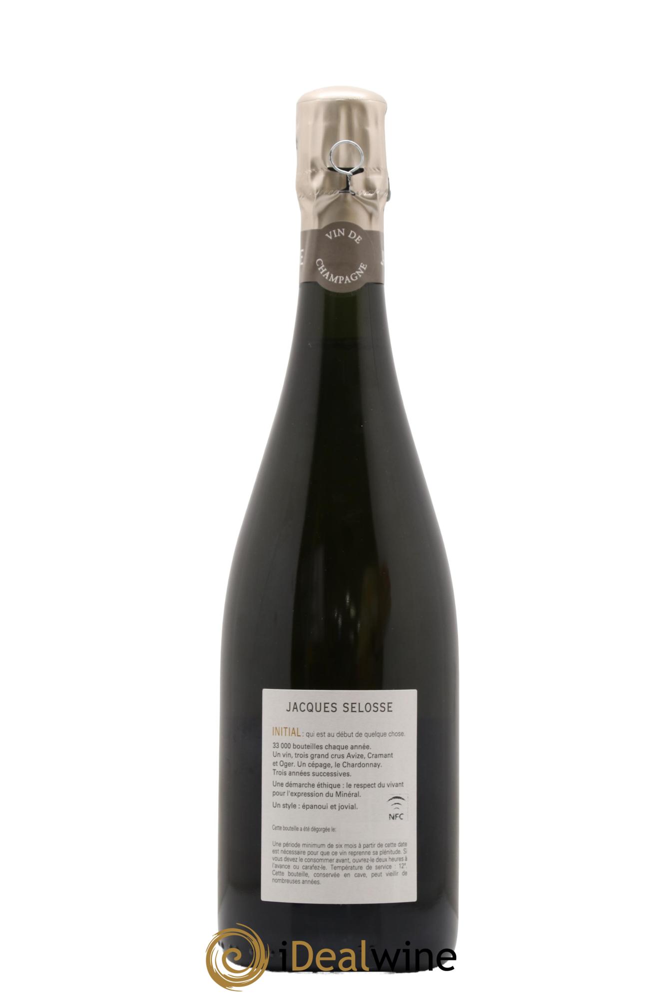 Initial Brut Jacques Selosse - Lot de 1 bouteille - 1