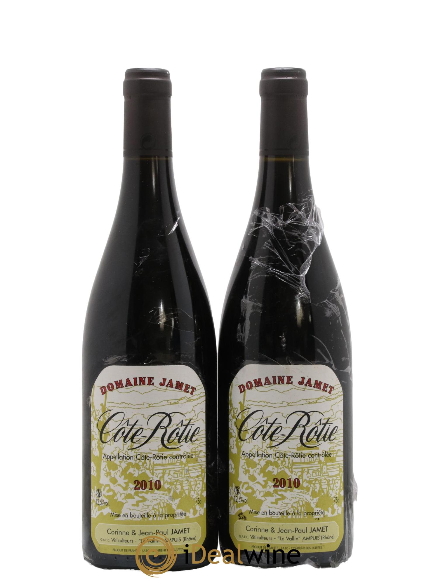 Côte-Rôtie Jamet (Domaine) 2010 - Lot de 2 bouteilles - 0