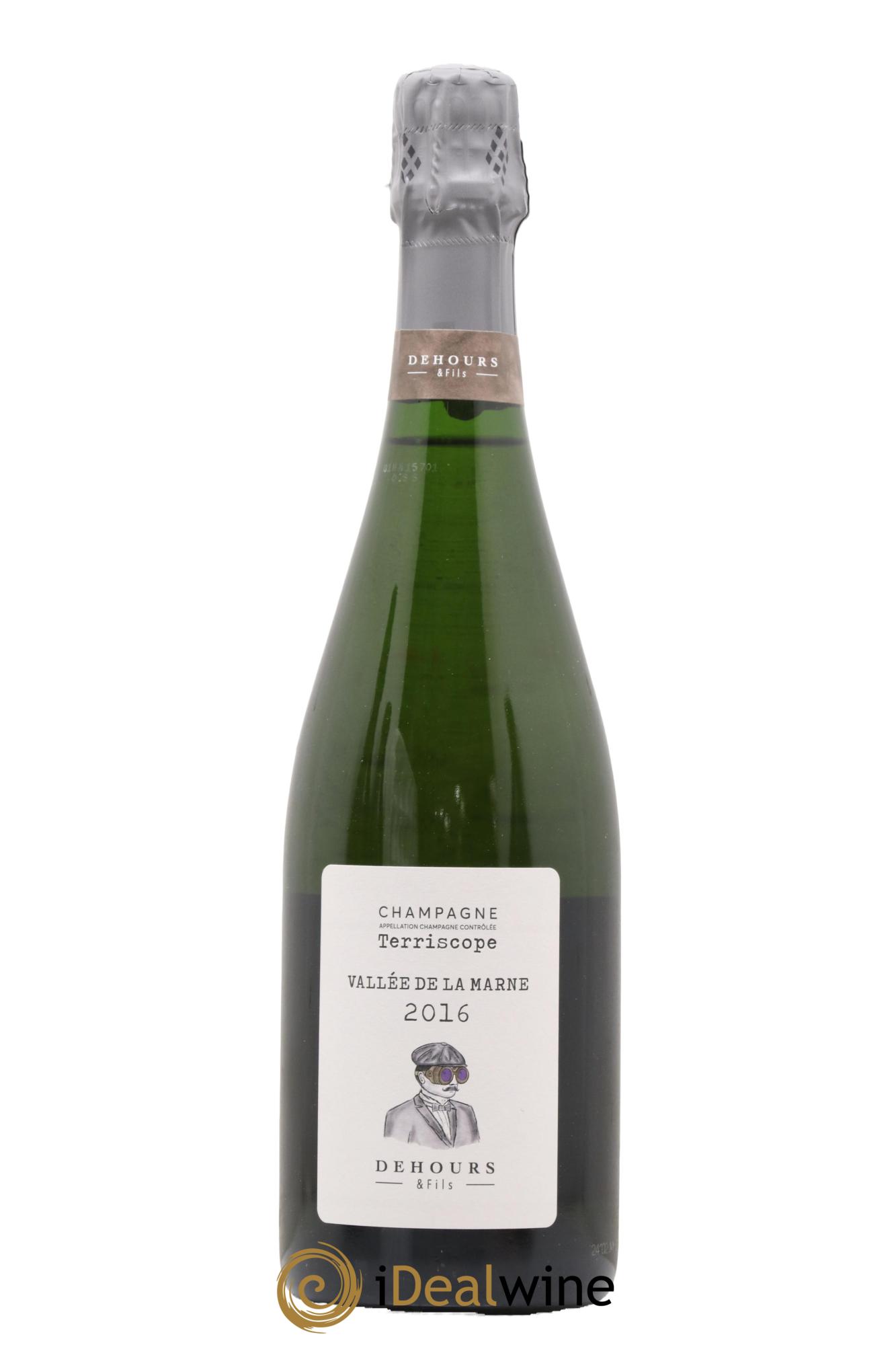 Champagne Extra Brut Terriscope Maison Dehours & Fils 2016 - Lot de 1 bouteille - 0