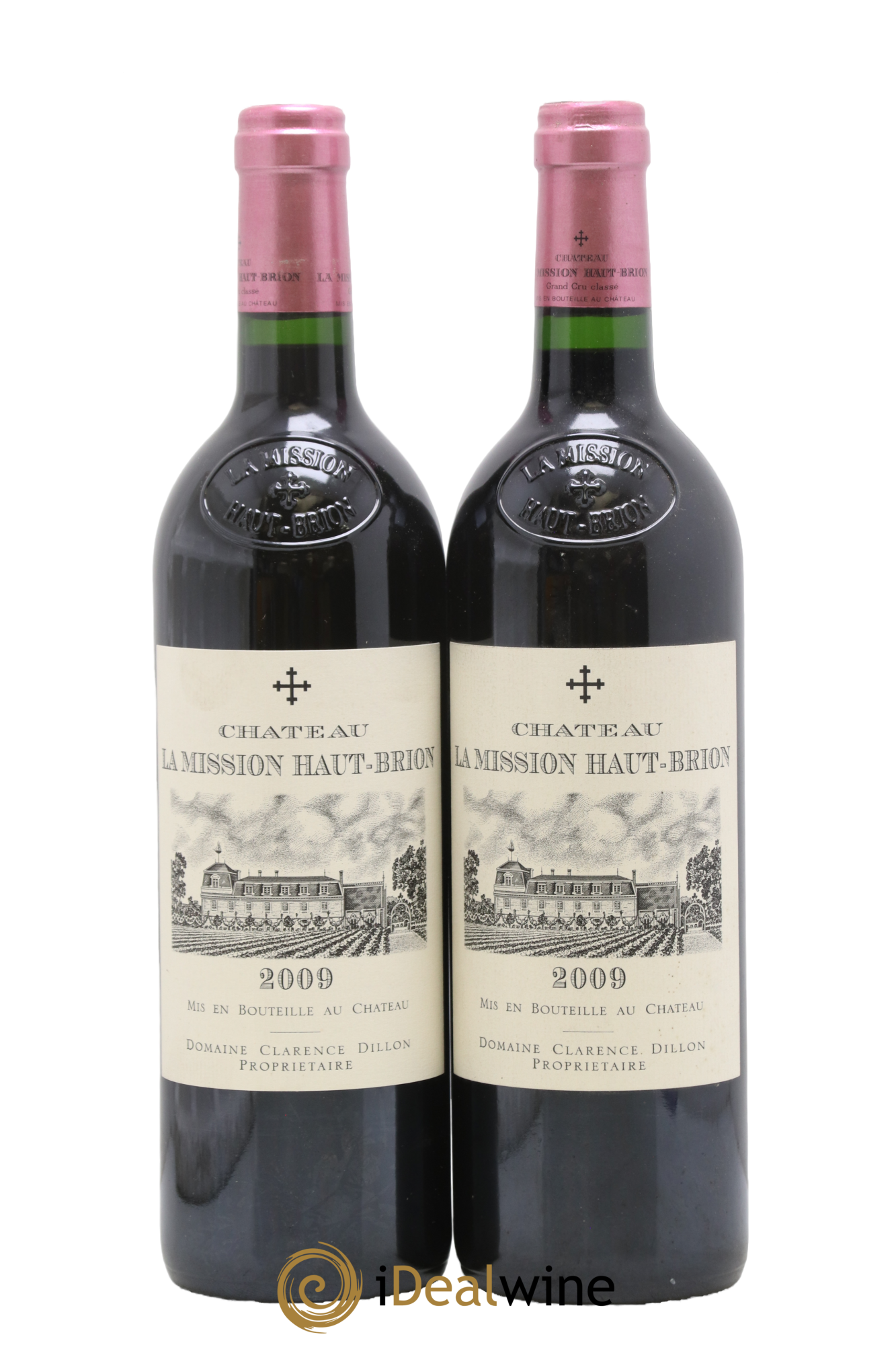 Château la Mission Haut-Brion Cru Classé de Graves 2009 - Lot of 2 bottles - 0