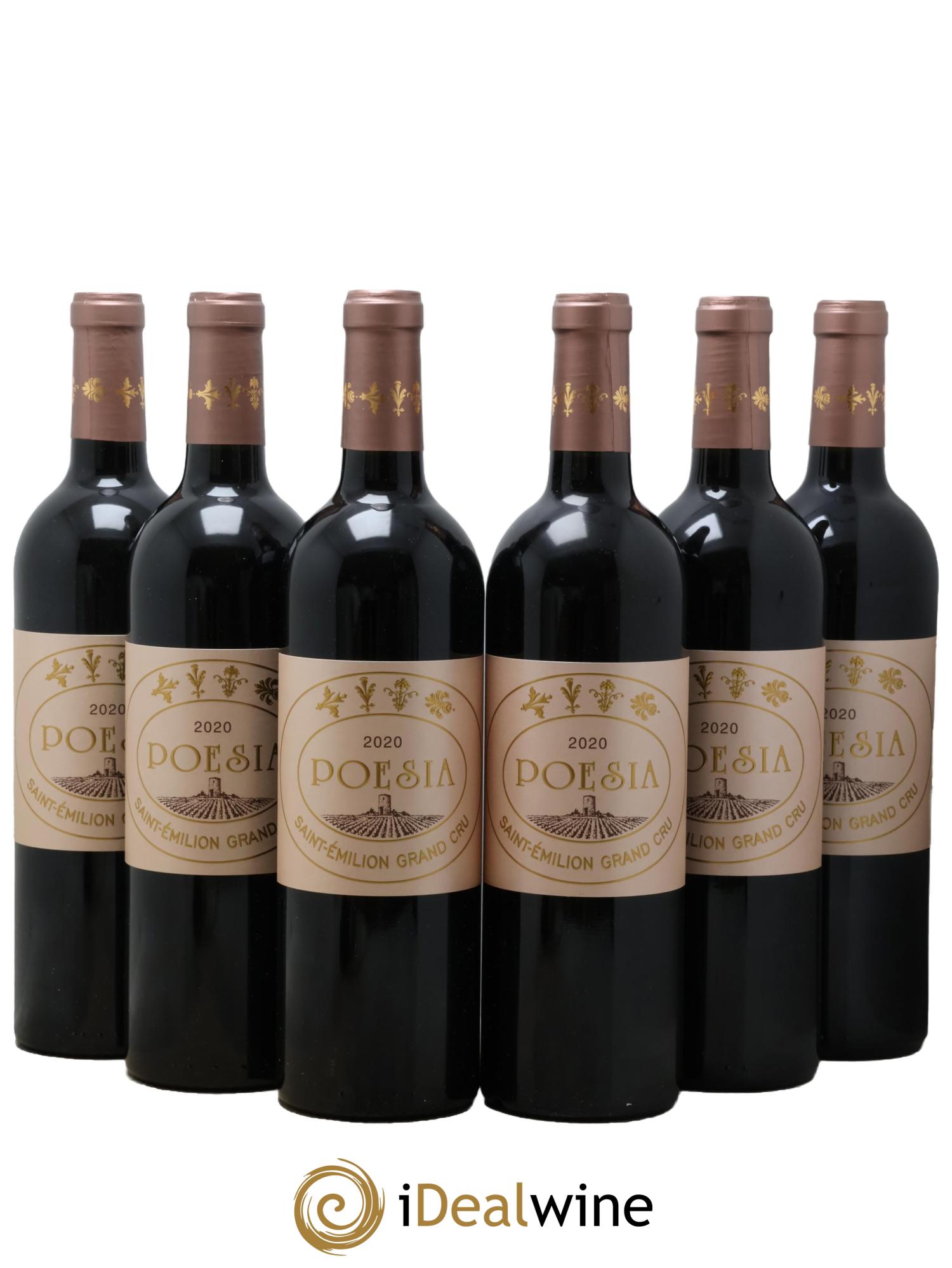 Saint-Émilion Grand Cru Poesia 2020 - Lotto di 6 bottiglie - 0