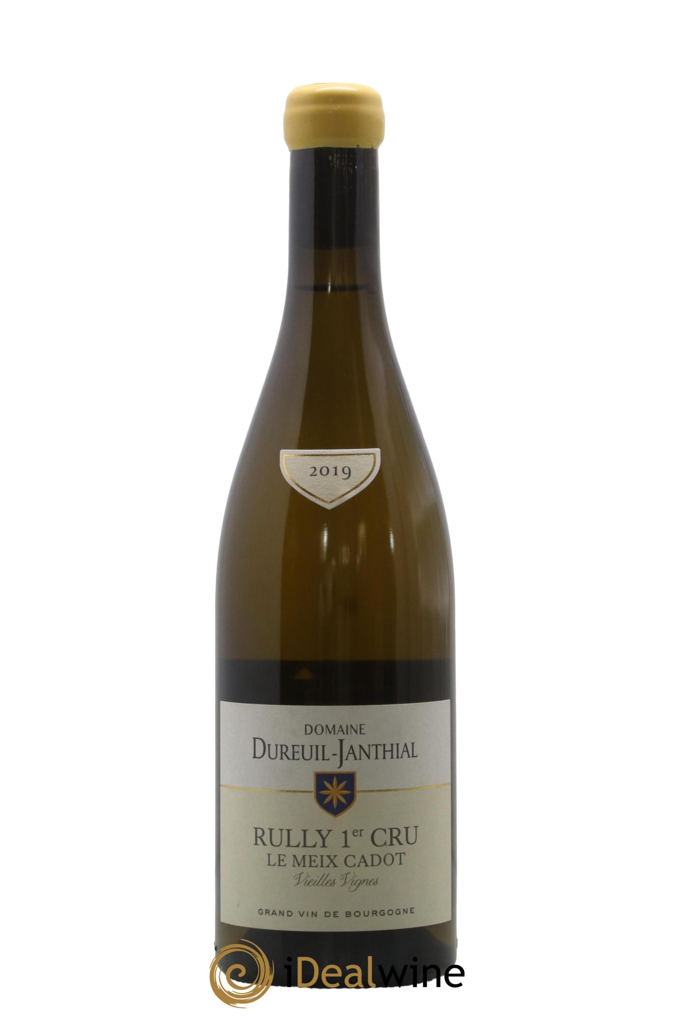 Rully 1er Cru Le Meix Cadot Vieilles Vignes Vincent Dureuil-Janthial 2019 - Lot de 1 bouteille - 0