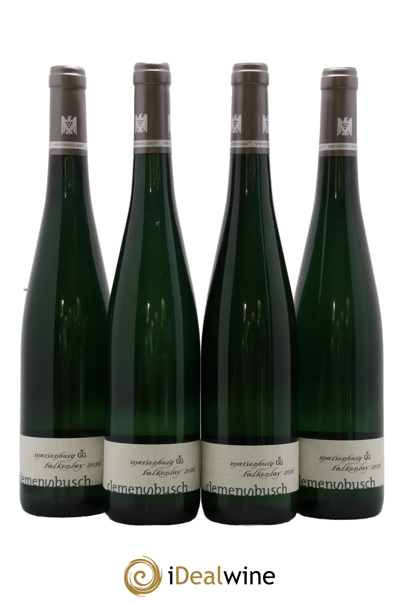 Allemagne Mosel-Saar Riesling Clemens Bush Marrienburg Falkenlay GG 2016 - Posten von 4 Flaschen - 0