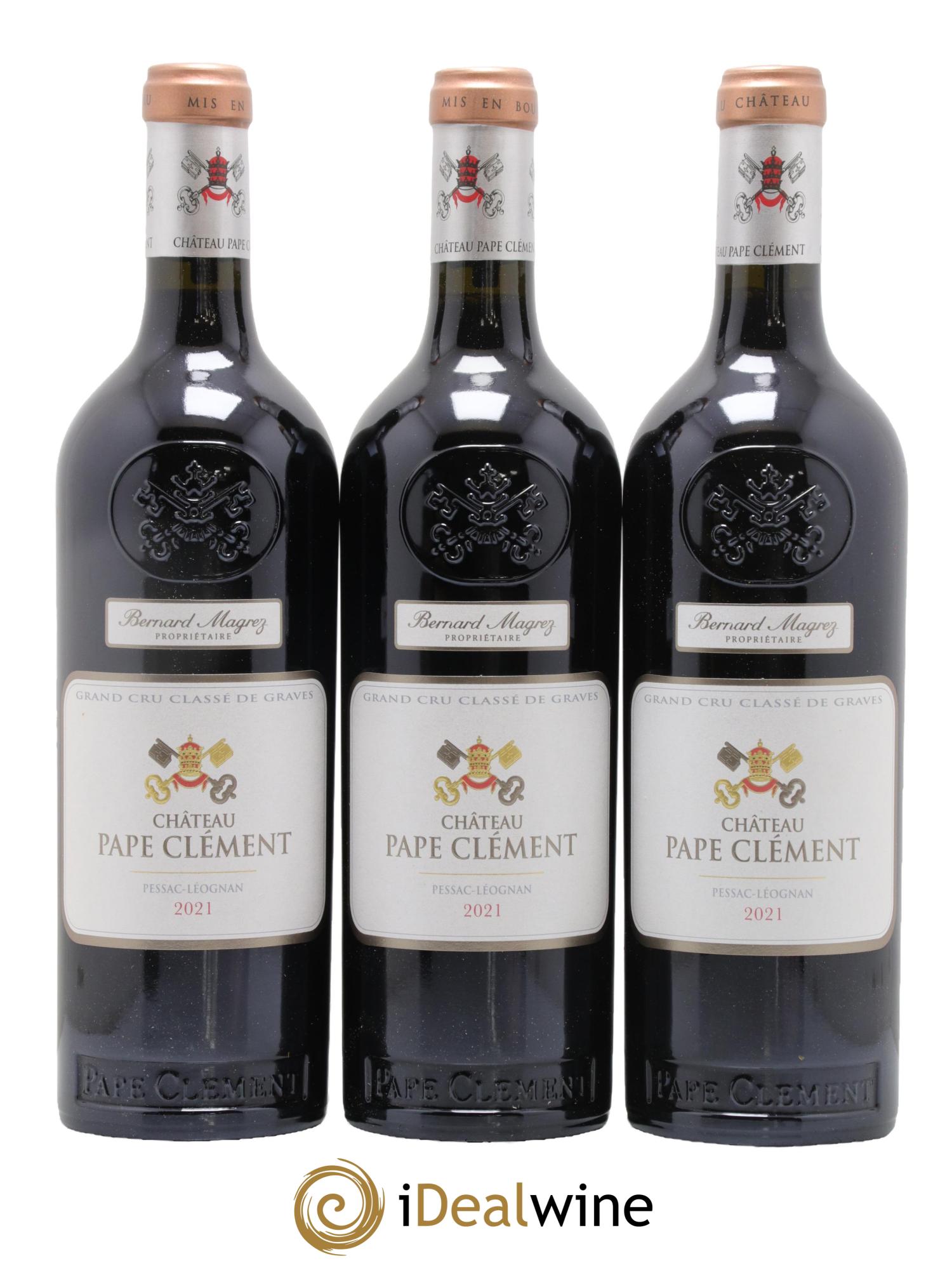 Château Pape Clément Cru Classé de Graves 2021 - Lotto di 6 bottiglie - 2