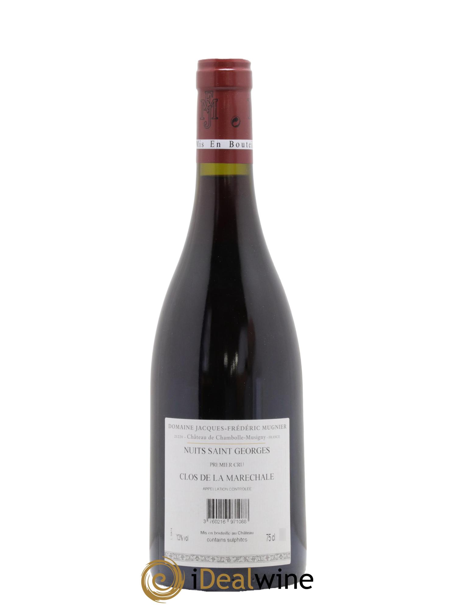 Nuits-Saint-Georges 1er Cru Clos de La Maréchale Jacques-Frédéric Mugnier 2014 - Posten von 1 Flasche - 1