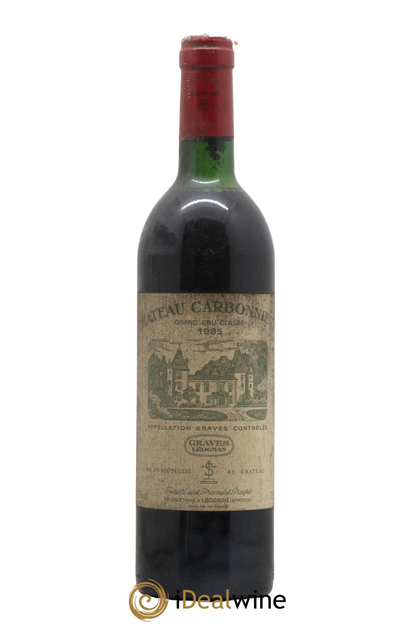 Château Carbonnieux Cru Classé de Graves 1985 - Lot de 1 bouteille - 0