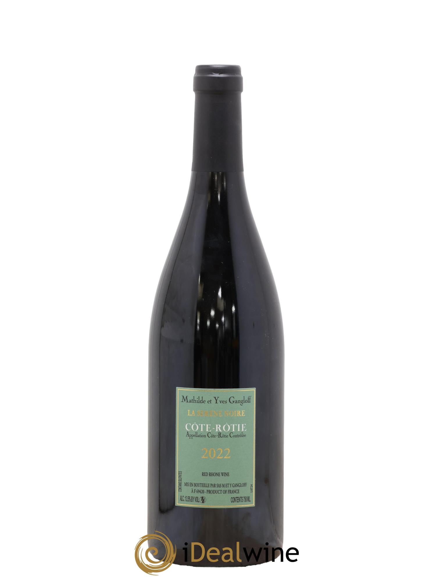 Côte-Rôtie La Sereine Noire Gangloff (Domaine) 2022 - Lot of 1 bottle - 1