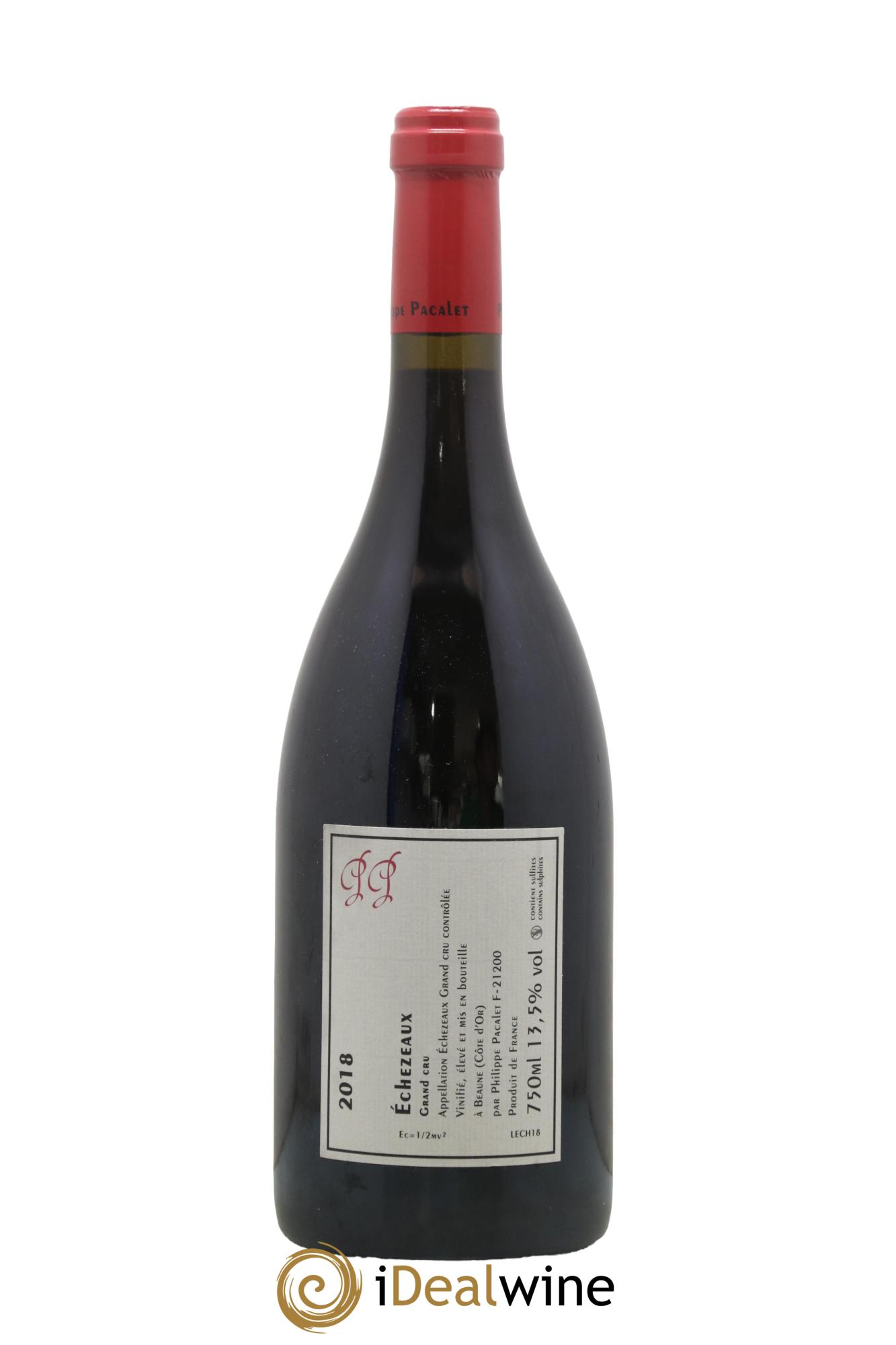 Echezeaux Grand Cru Philippe Pacalet 2018 - Lot de 1 bouteille - 1