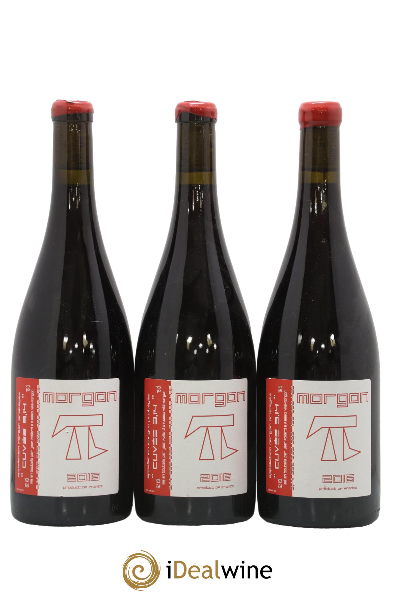 Morgon 3.14 Jean Foillard 2016 - Lot de 3 bouteilles - 0
