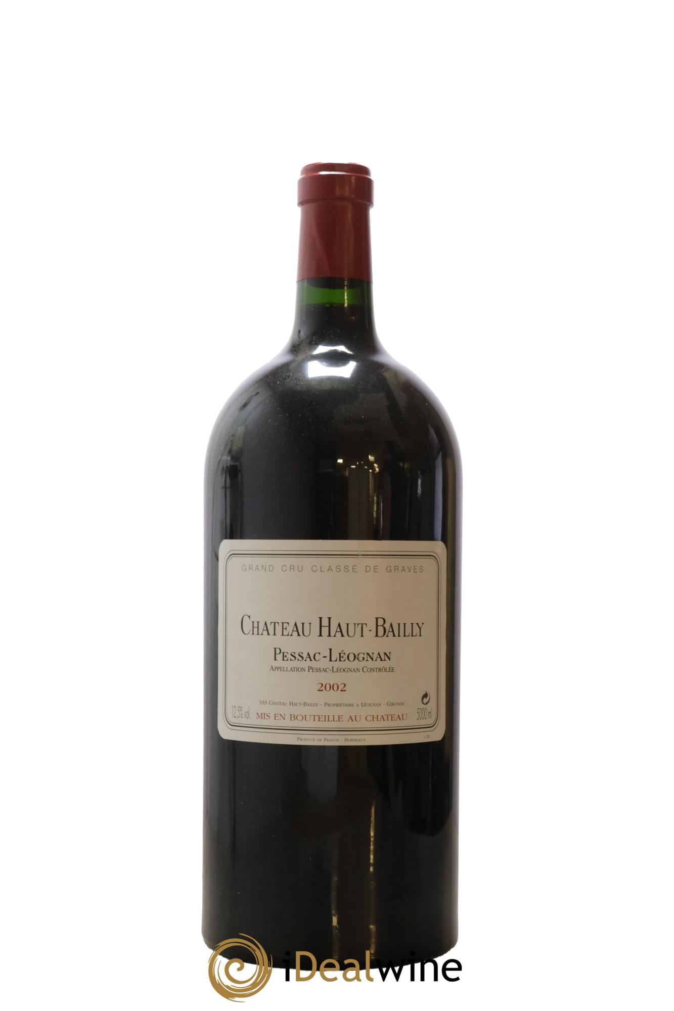 Château Haut-Bailly Cru Classé de Graves 2002 - Lot de 1 jeroboam - 0