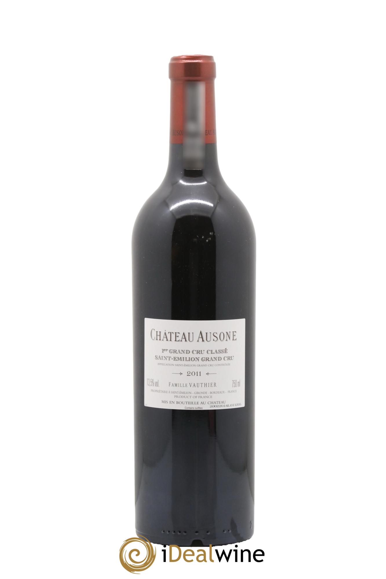 Château Ausone 1er Grand Cru Classé A 2011 - Lot de 1 bouteille - 2