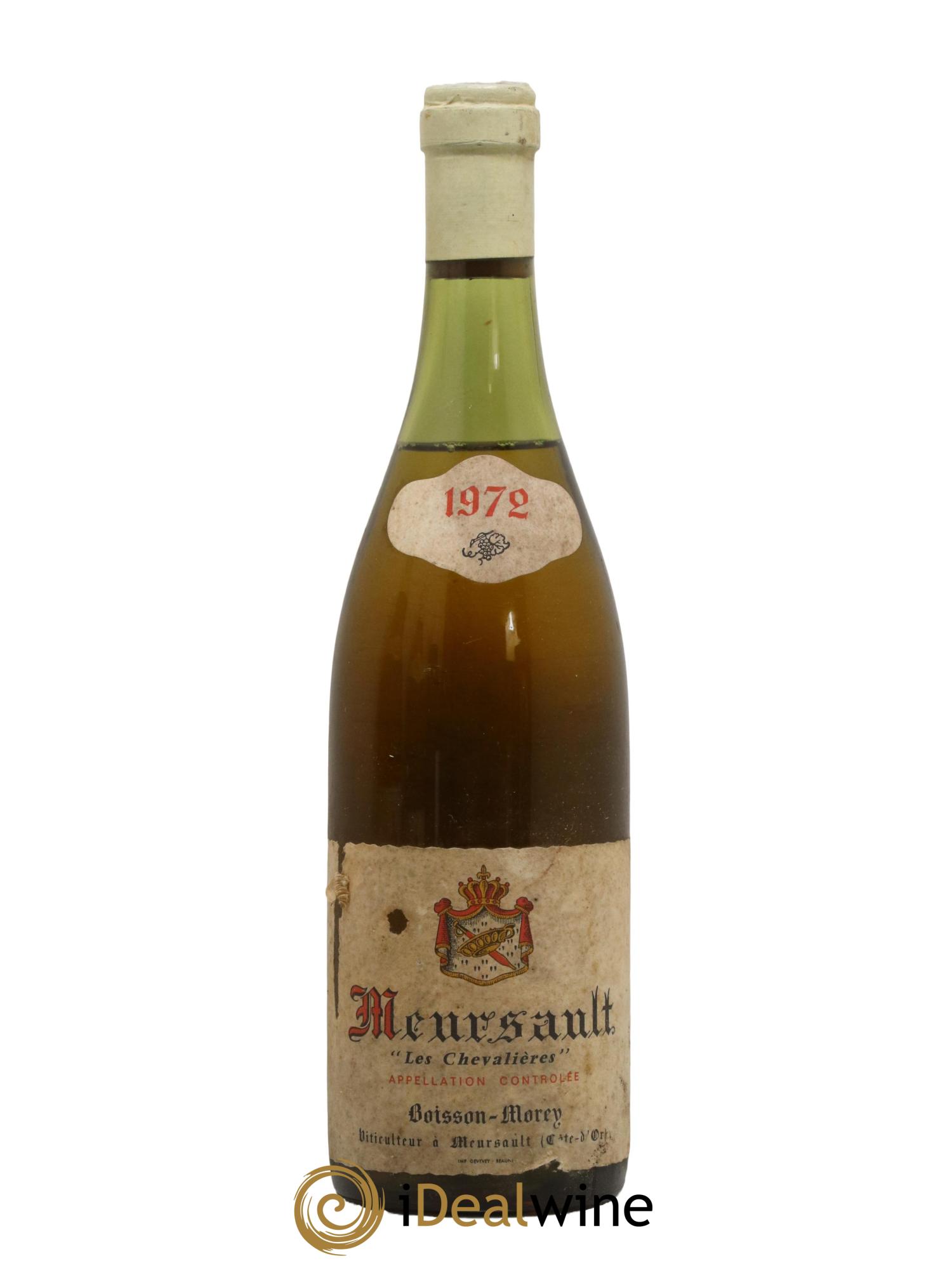 Meursault Les Chevalieres Domaine Boisson Morey 1972 - Posten von 1 Flasche - 0