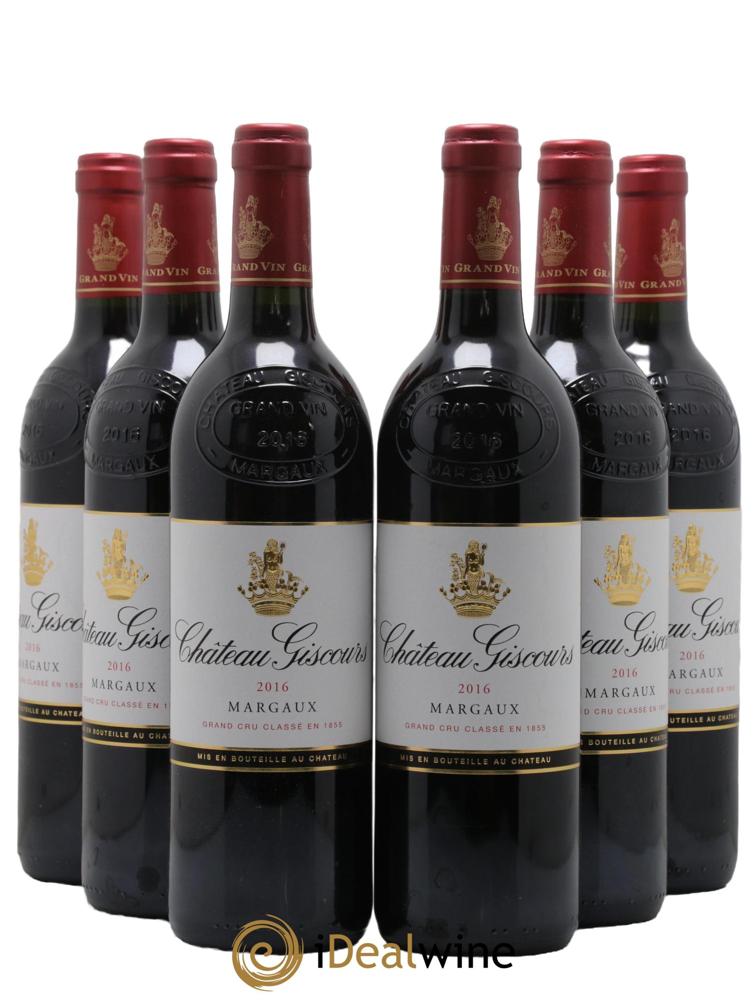 Château Giscours 3ème Grand Cru Classé 2016 - Lot de 6 bouteilles - 0