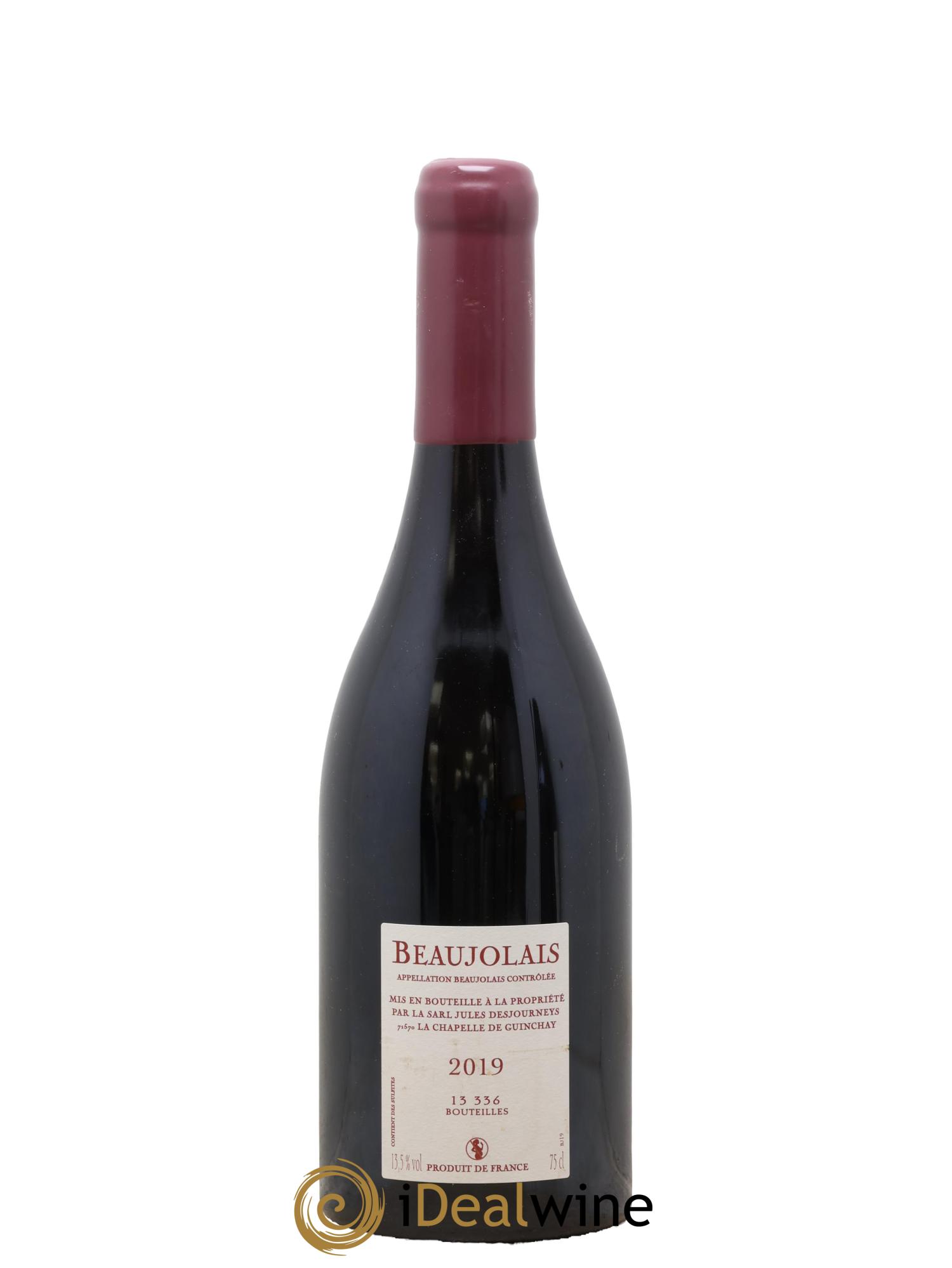 Beaujolais Jules Desjourneys 2019 - Posten von 1 Flasche - 1