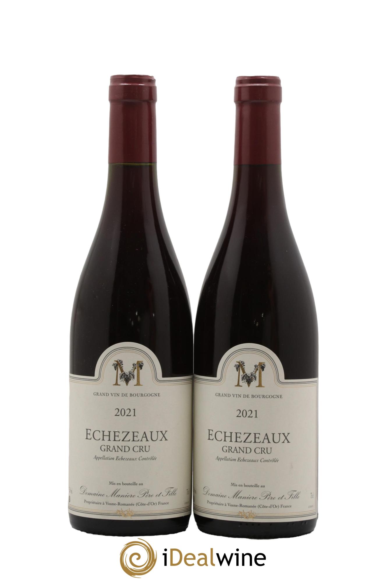 Echezeaux Grand Cru Richard Manière Domaine Manière 2021 - Lot de 2 bouteilles - 0