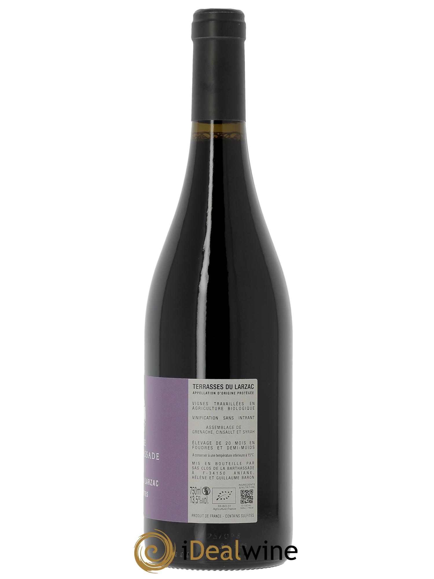 Terrasses du Larzac Les Gravettes Le Clos de la Barthassade  2023 - Posten von 1 Flasche - 1