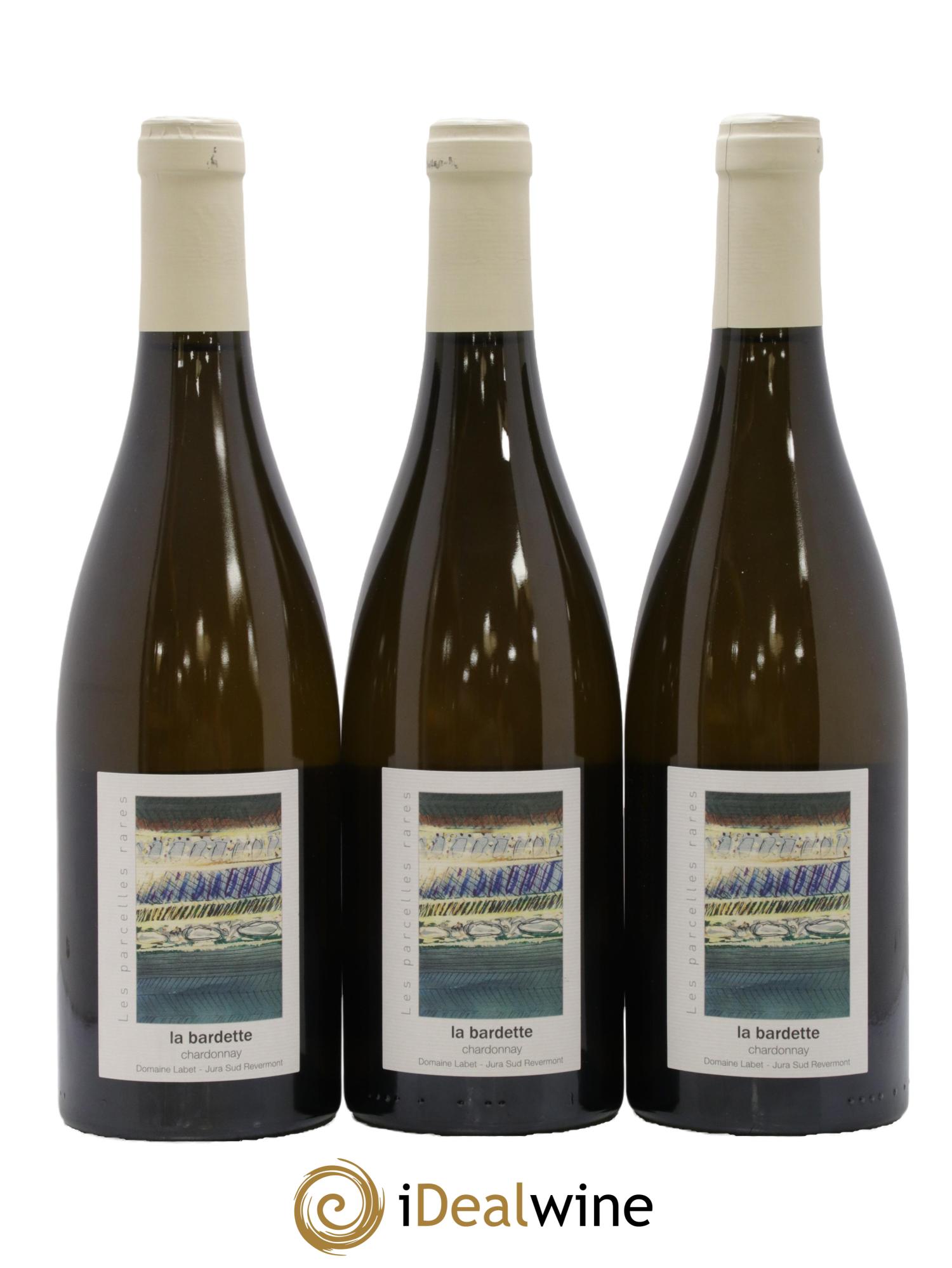 Côtes du Jura Chardonnay La Bardette Romain - Julien - Charline Labet 2022 - Lot de 3 bouteilles - 0