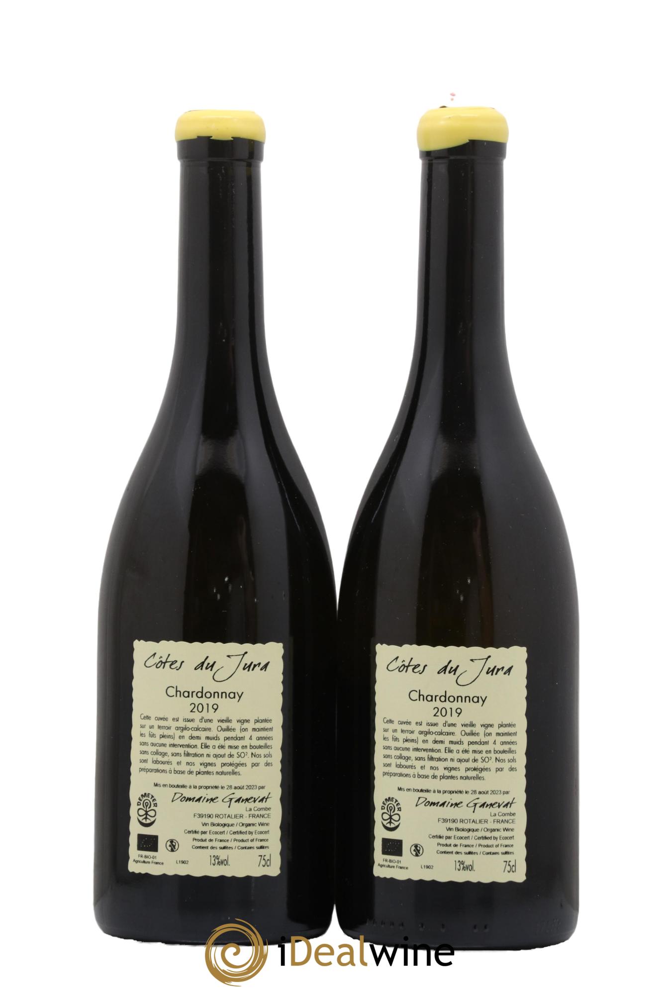Côtes du Jura Les Chamois du Paradis Jean-François Ganevat (Domaine) 2019 - Lot de 2 bouteilles - 1