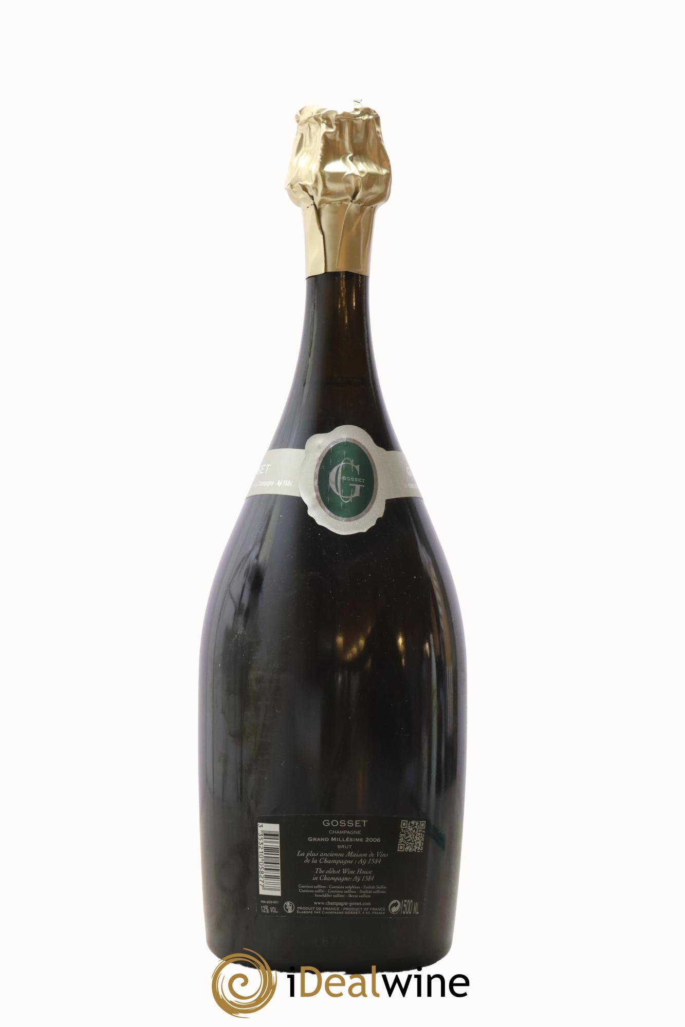 Grand Millésime Gosset 2006 - Lot of 1 magnum - 1