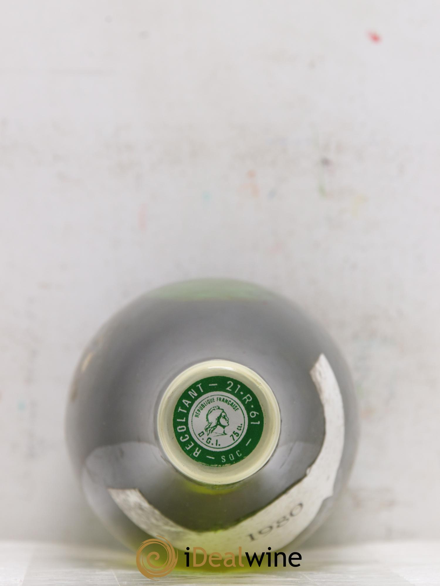 Meursault 1er Cru Les Genevrières Michel Bouzereau et Fils (Domaine) 1980 - Lot de 1 bouteille - 1