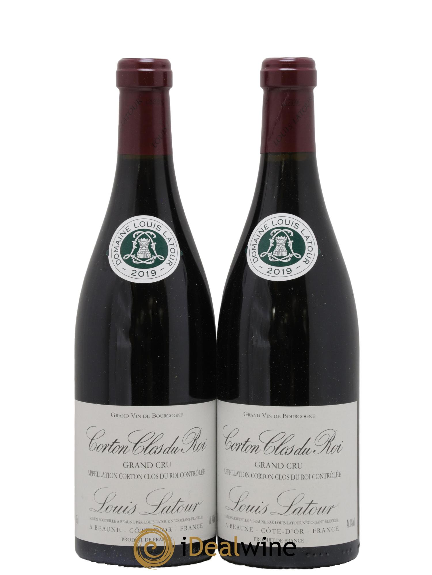 Corton Grand Cru Clos du Roi Louis Latour 2019 - Posten von 2 Flaschen - 0