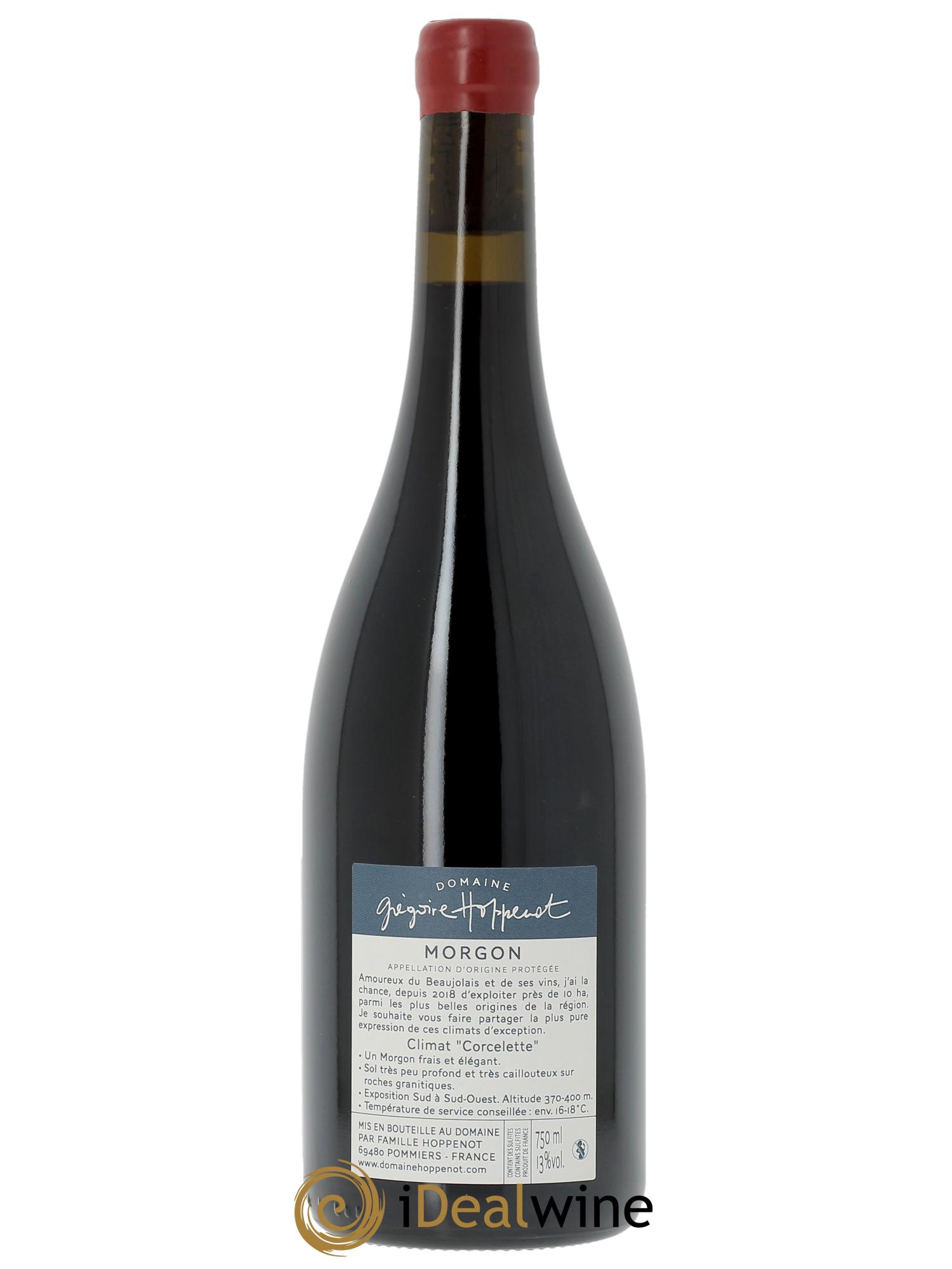 Morgon Corcelette Grégoire Hoppenot (Domaine)  2023 - Lot de 1 bouteille - 1