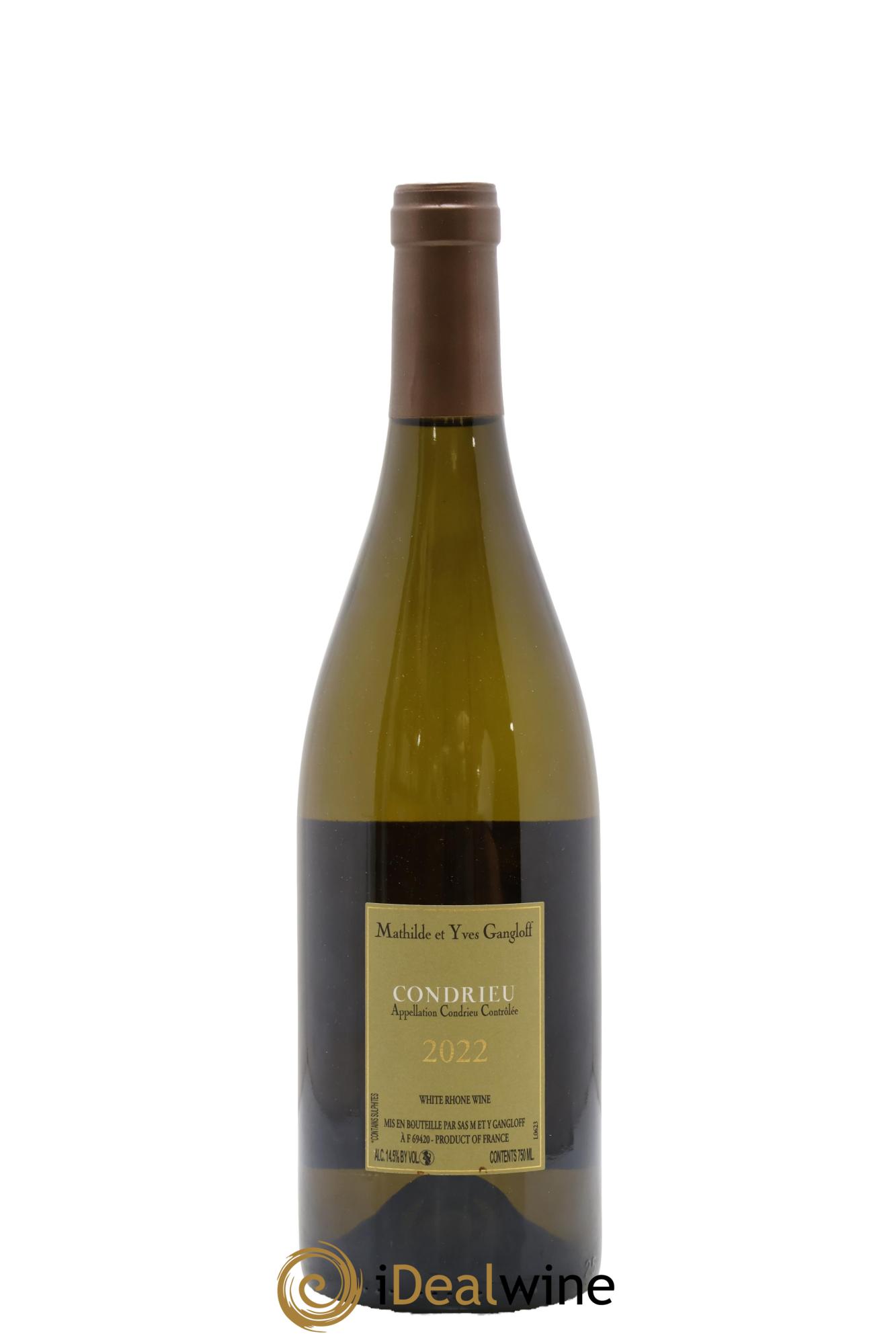 Condrieu Domaine Gangloff (Domaine) 2022 - Lot de 1 bouteille - 1