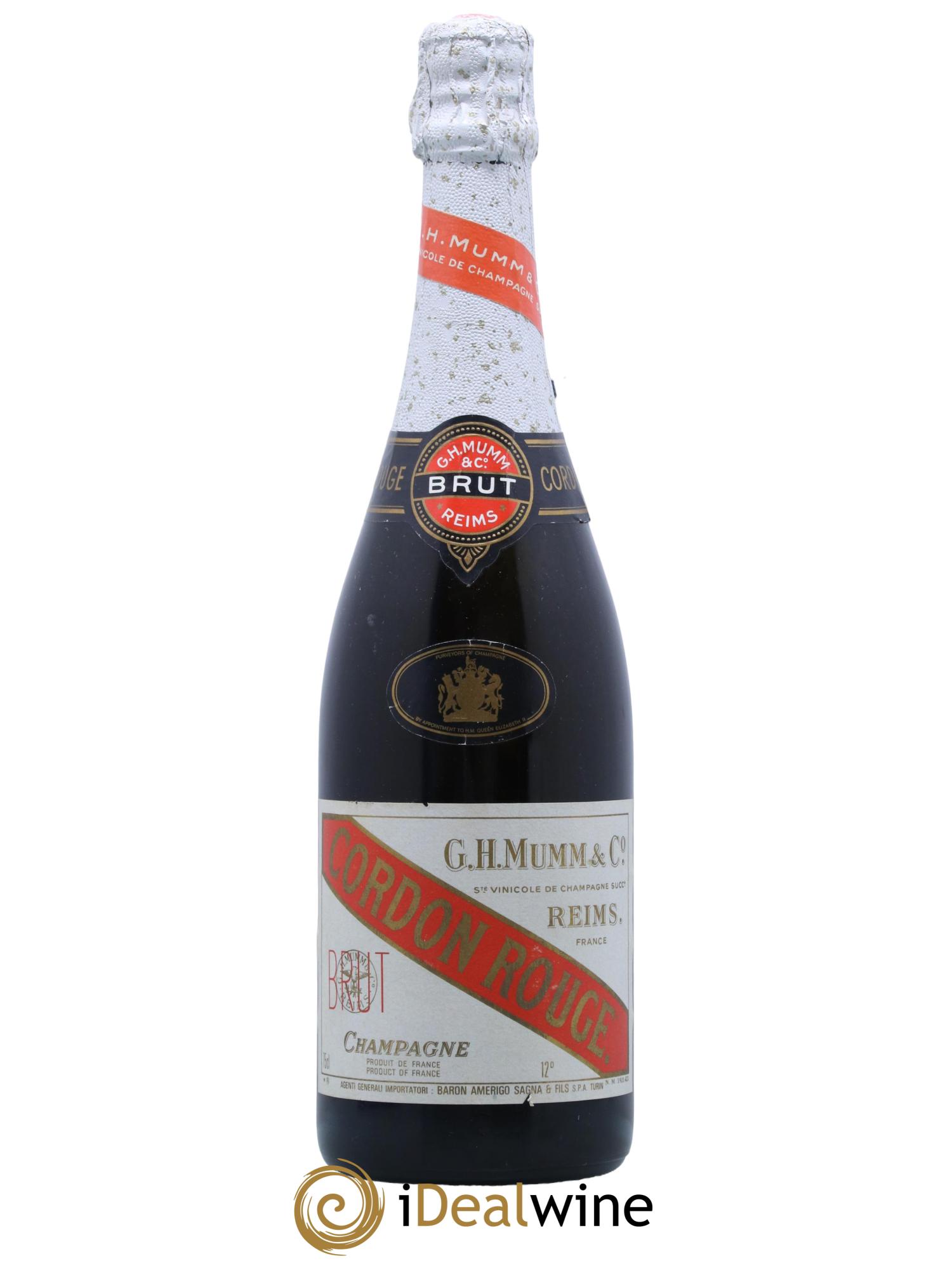 Cordon Rouge Mumm - Lot de 1 bouteille - 0