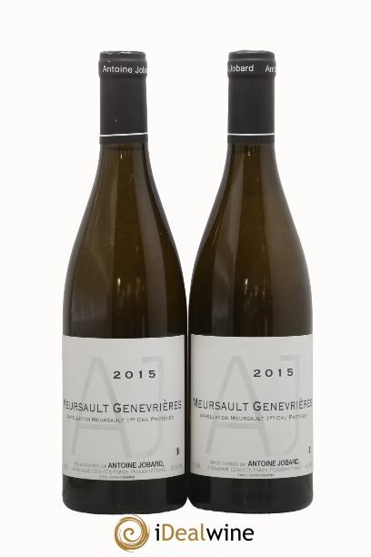 Meursault 1er Cru Genevrières François et Antoine Jobard (Domaine) 2015 - Lot of 2 bottles - 0